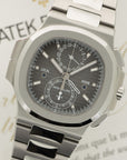 Patek Philippe - Patek Philippe Nautilus Travel Time Chronograph Watch Ref. 5990 - The Keystone Watches
