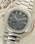 Patek Philippe - Patek Philippe Steel Nautilus Moonphase Watch Ref. 5712/1A - The Keystone Watches