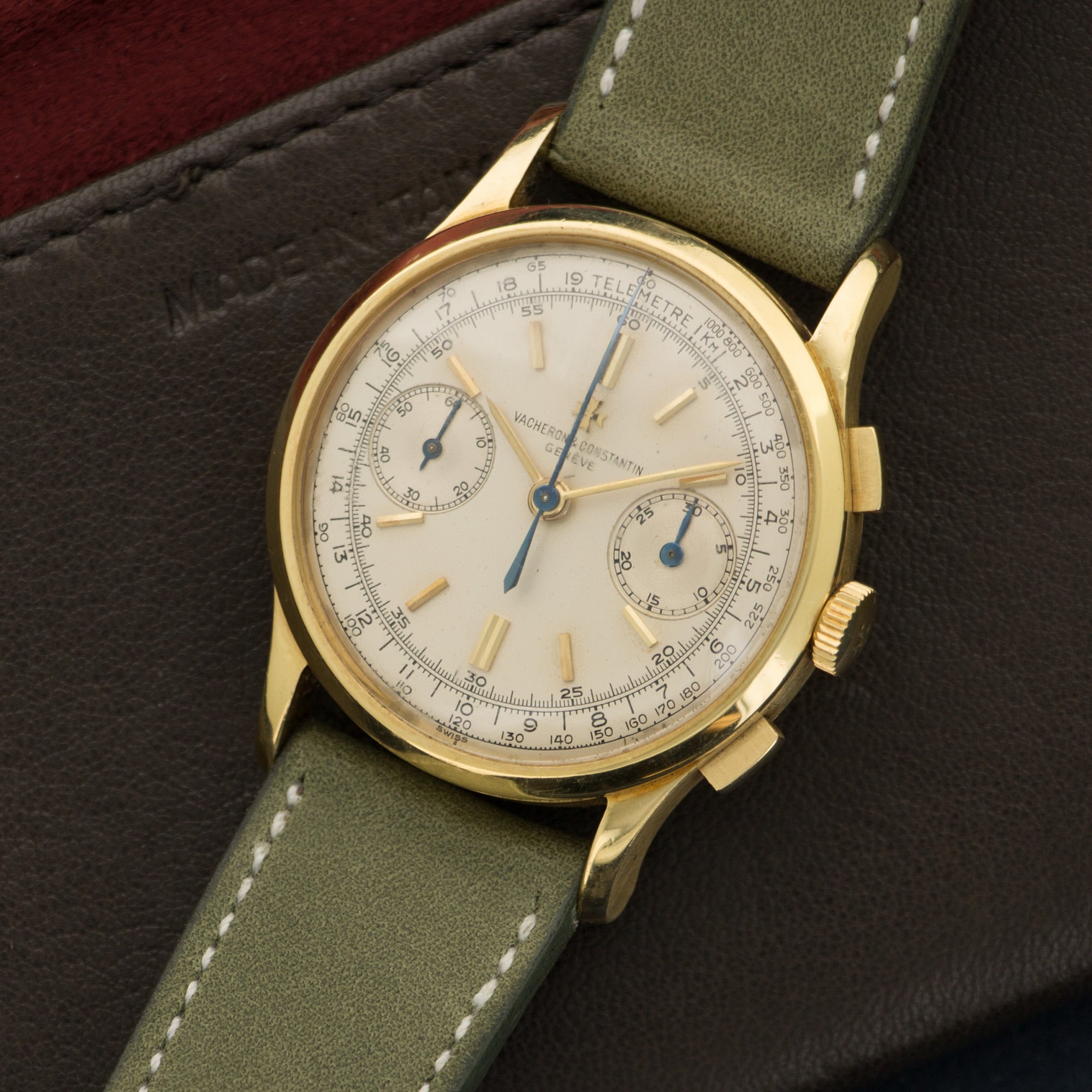 Vacheron Constantin - Vacheron Constantin Yellow Gold Chronograph Watch Ref. 4072 - The Keystone Watches