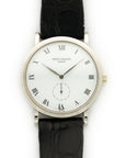 Patek Philippe - Patek Philippe White Gold Calatrava Strap Watch Ref. 3919 - The Keystone Watches
