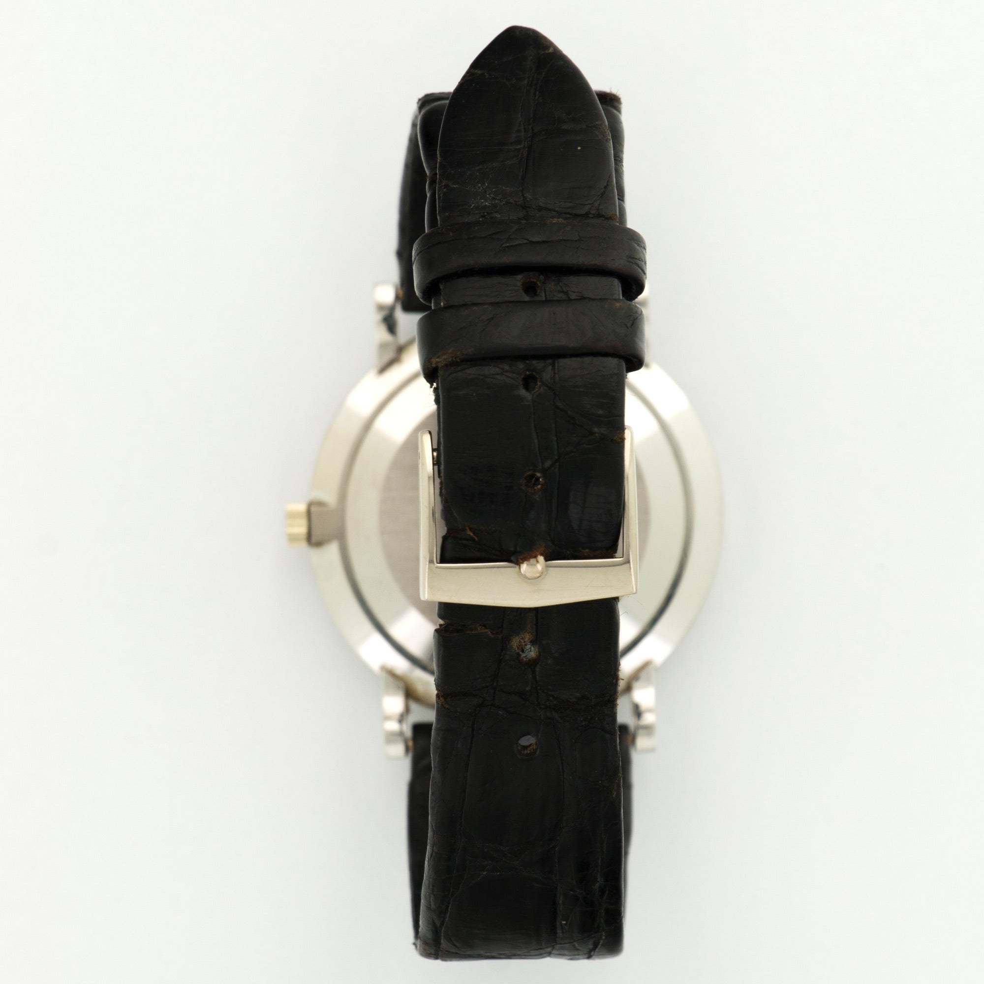 Patek Philippe - Patek Philippe White Gold Calatrava Strap Watch Ref. 3919 - The Keystone Watches