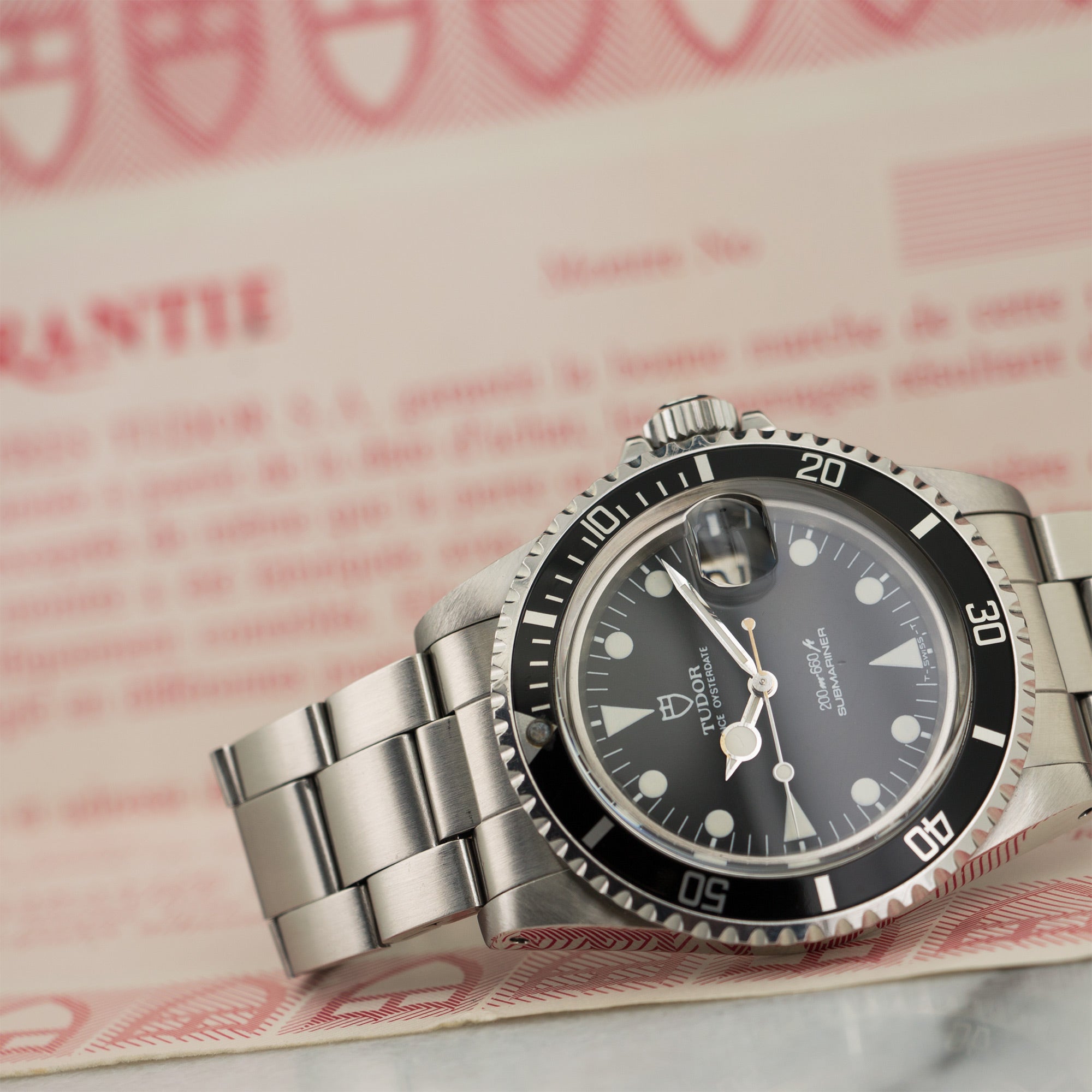 Tudor - Tudor Stainless Steel Submariner Watch Ref. 76100 - The Keystone Watches