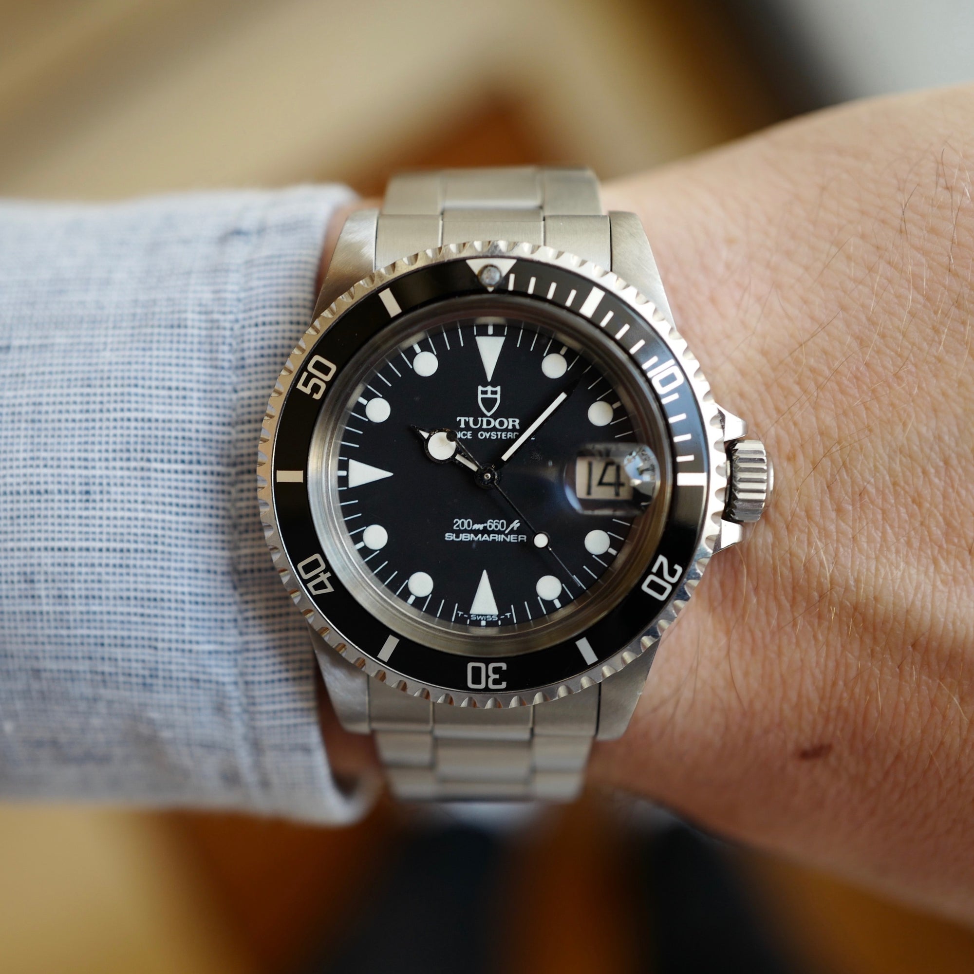 Tudor - Tudor Stainless Steel Submariner Watch Ref. 76100 - The Keystone Watches