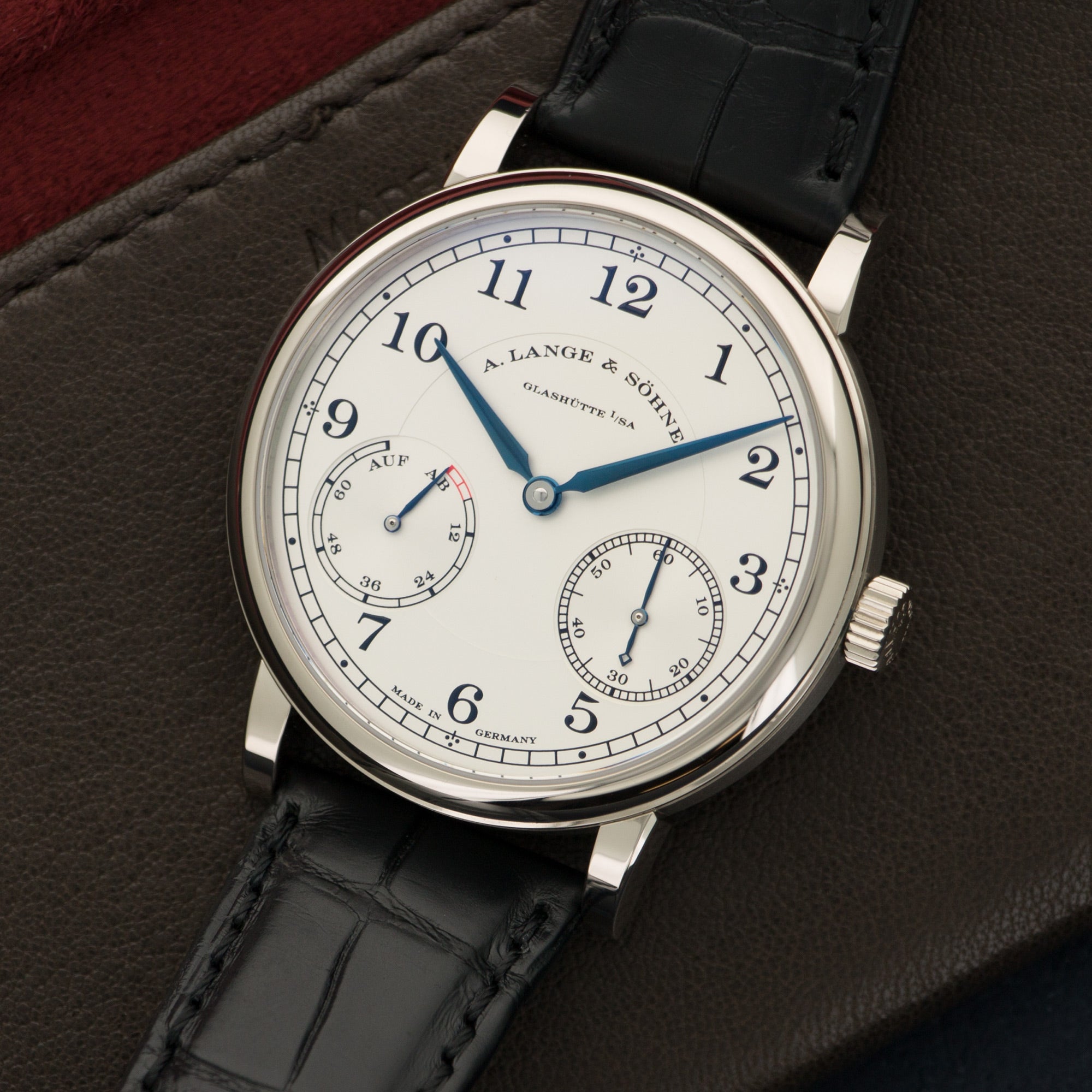 A. Lange & Sohne - A. Lange & Sohne White Gold 1815 Up Down Watch Ref. 234.026 - The Keystone Watches