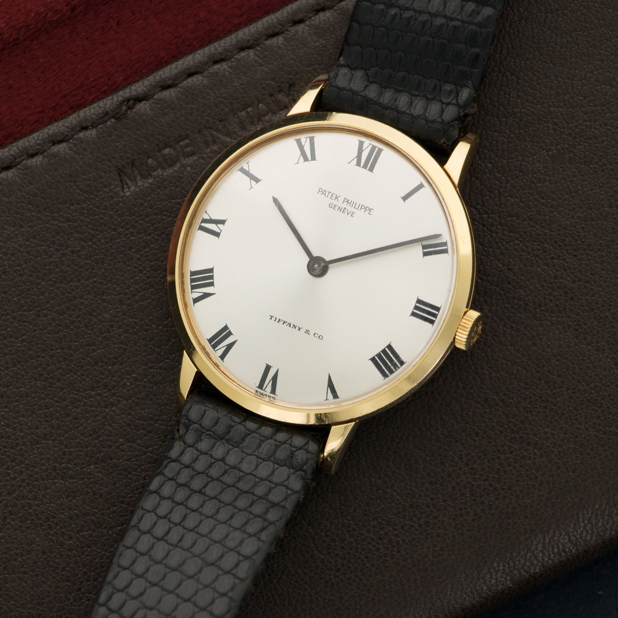 Patek Philippe - Patek Philippe Yellow Gold Calatrava Tiffany & Co Watch Ref. 3468 - The Keystone Watches