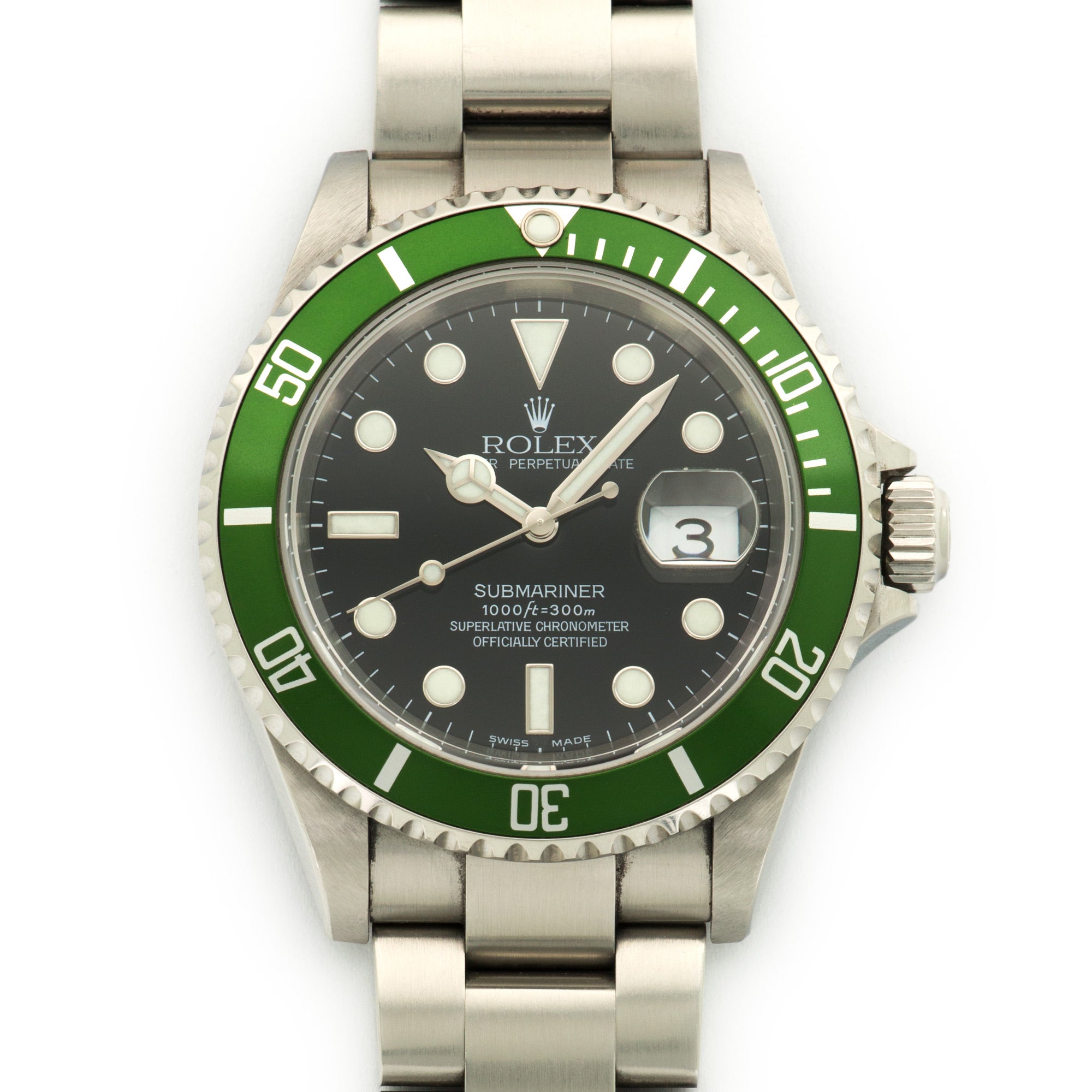 Rolex - Rolex Submariner Anniversary Flat 4 Watch Ref. 16610 - The Keystone Watches