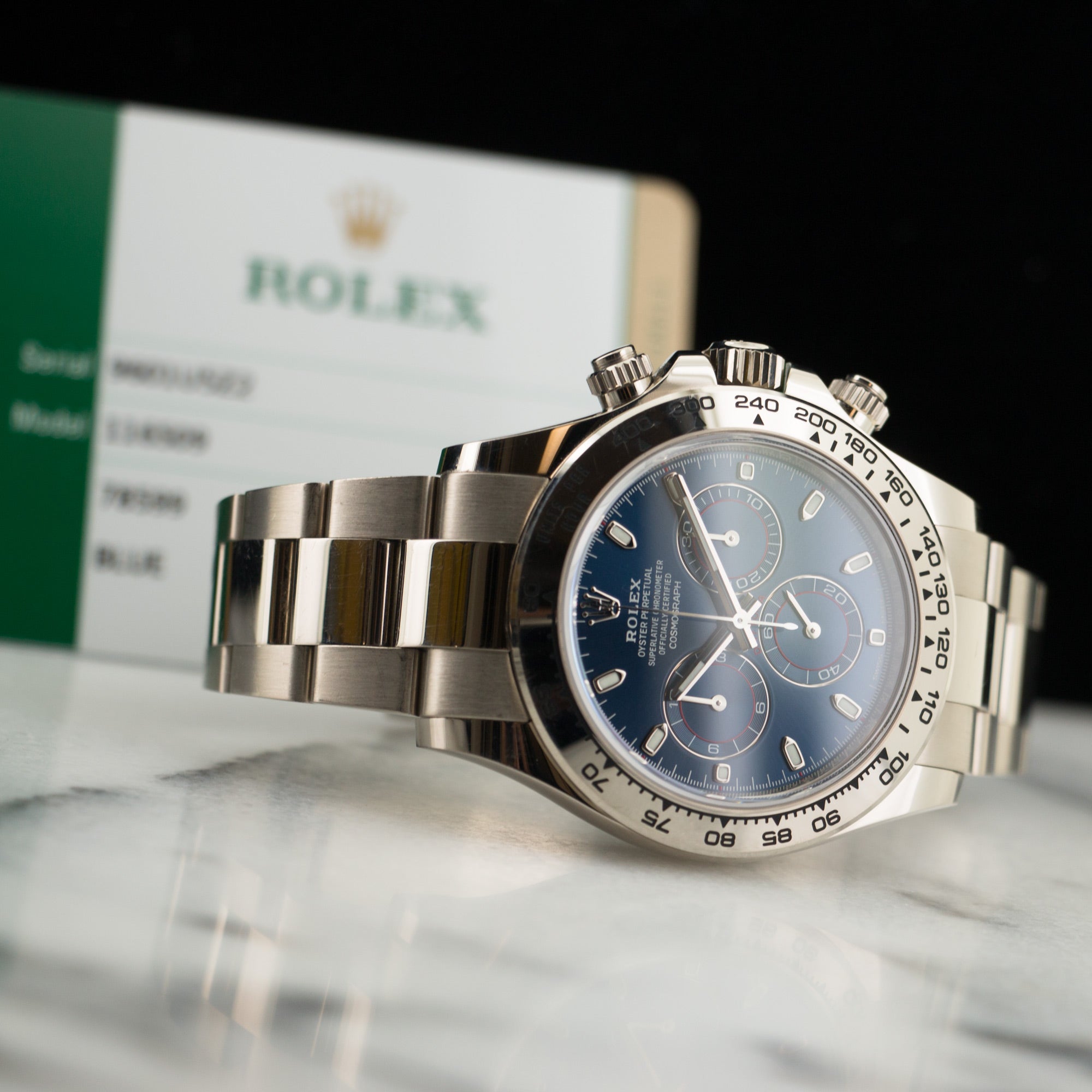 Rolex - Rolex White Gold Cosmograph Daytona Watch Ref. 116509 - The Keystone Watches