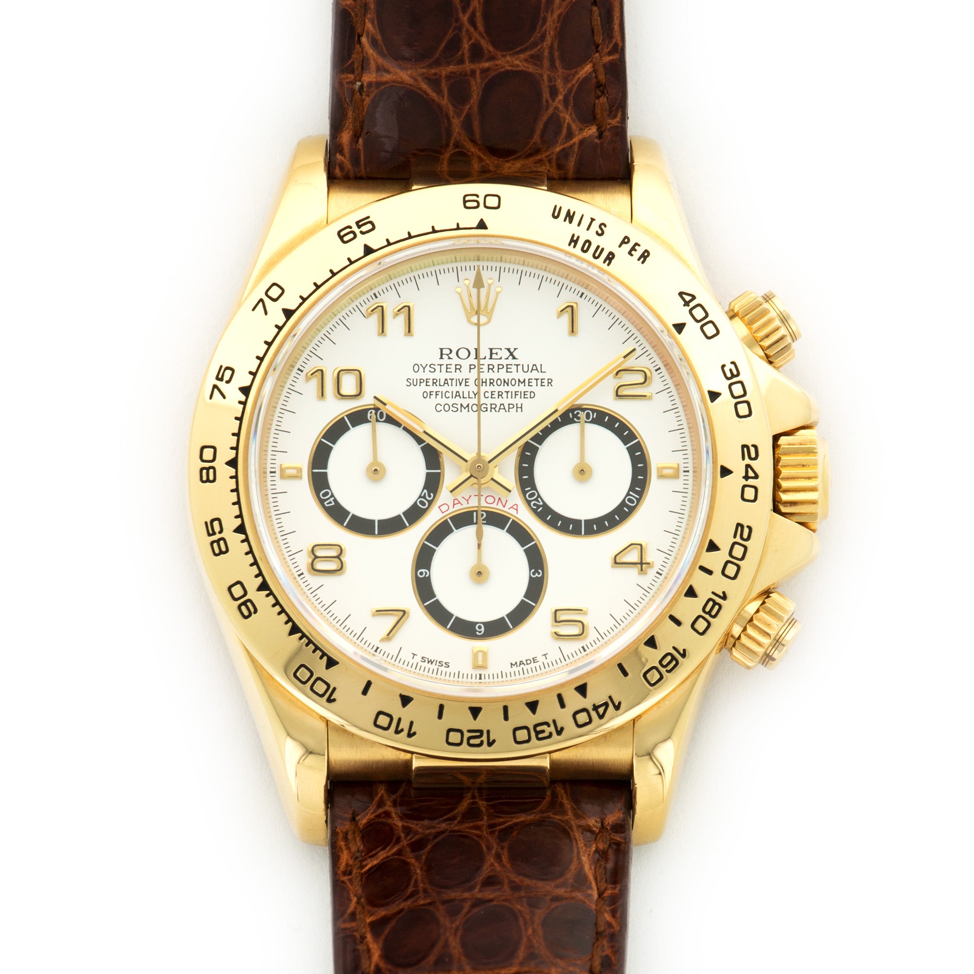 Rolex - Rolex Yellow Gold Daytona Zenith Watch Ref. 16518 - The Keystone Watches