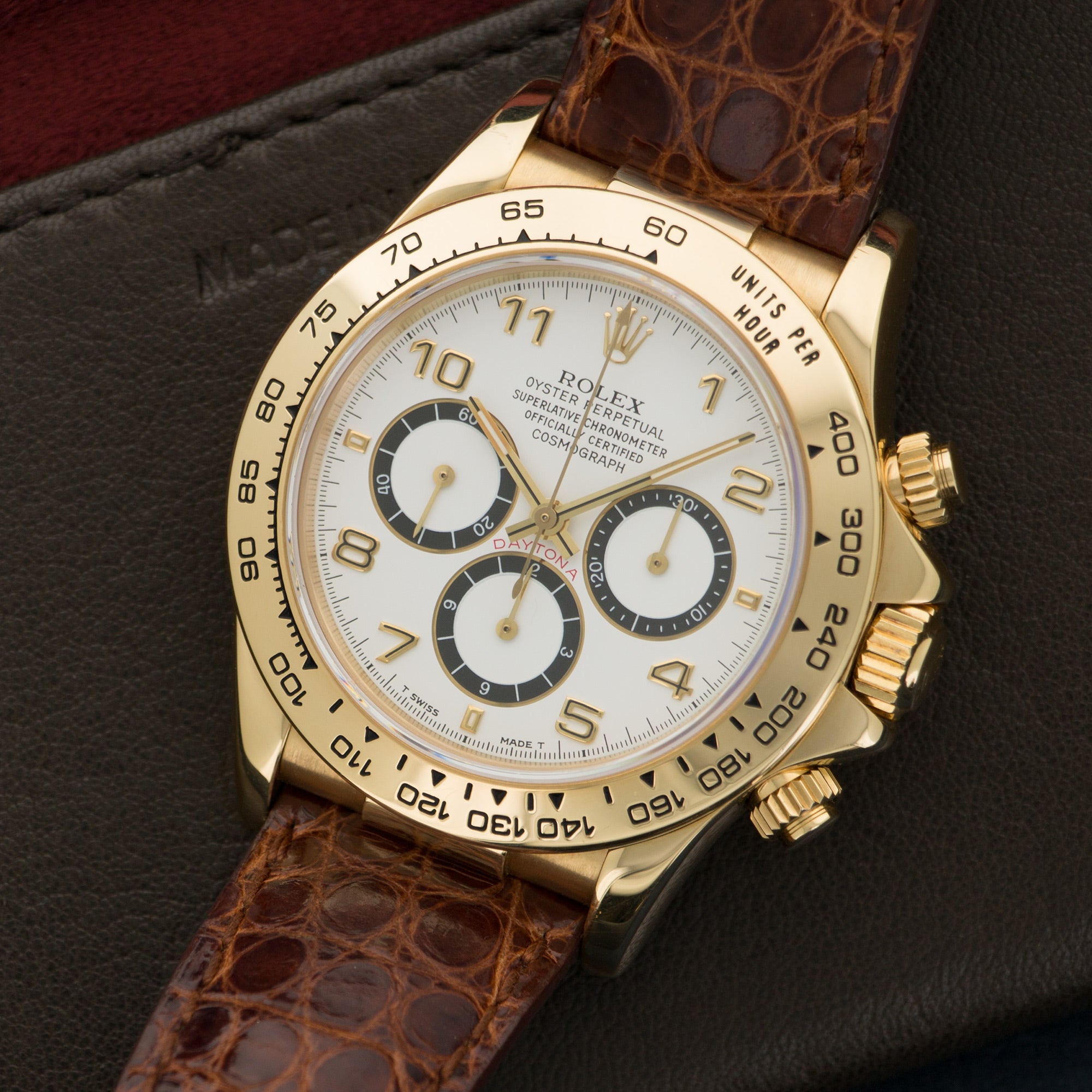 Rolex - Rolex Yellow Gold Daytona Zenith Watch Ref. 16518 - The Keystone Watches