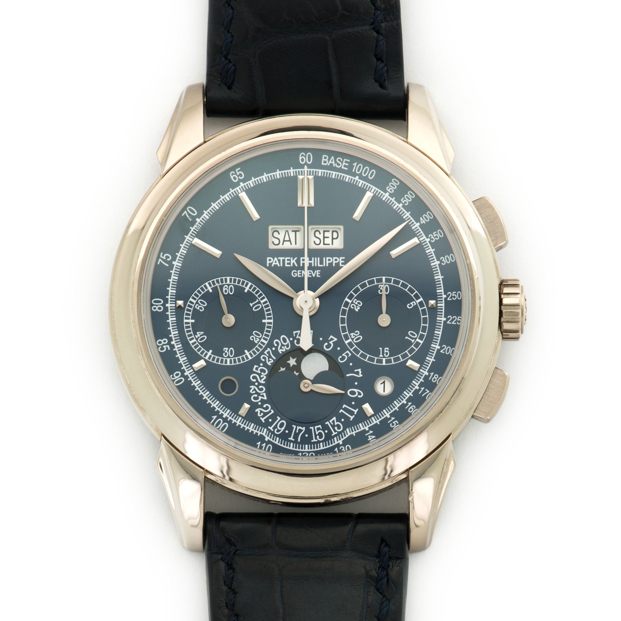 Patek Philippe - Patek Philippe White Gold Perpetual Calendar Watch Ref. 5270 - The Keystone Watches