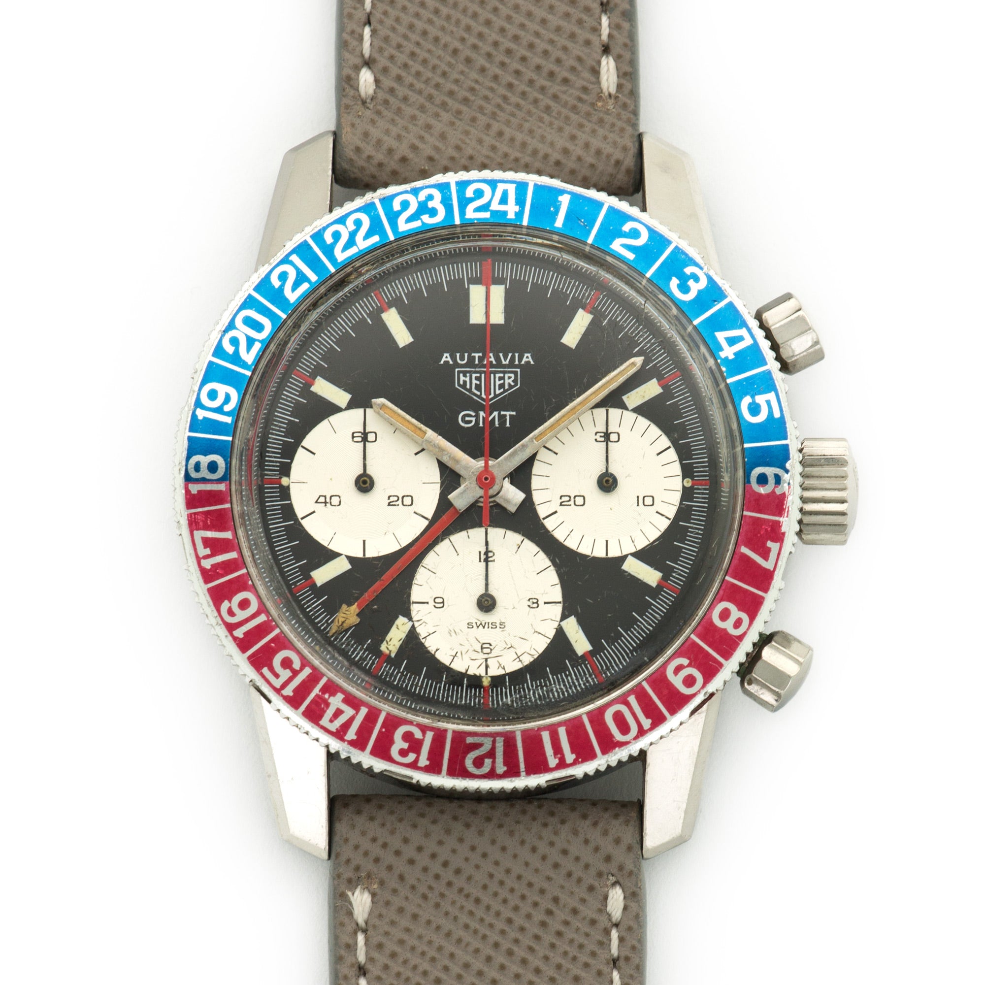 Heuer - Heuer Stainless Steel Autavia GMT Ref. 2446 - The Keystone Watches