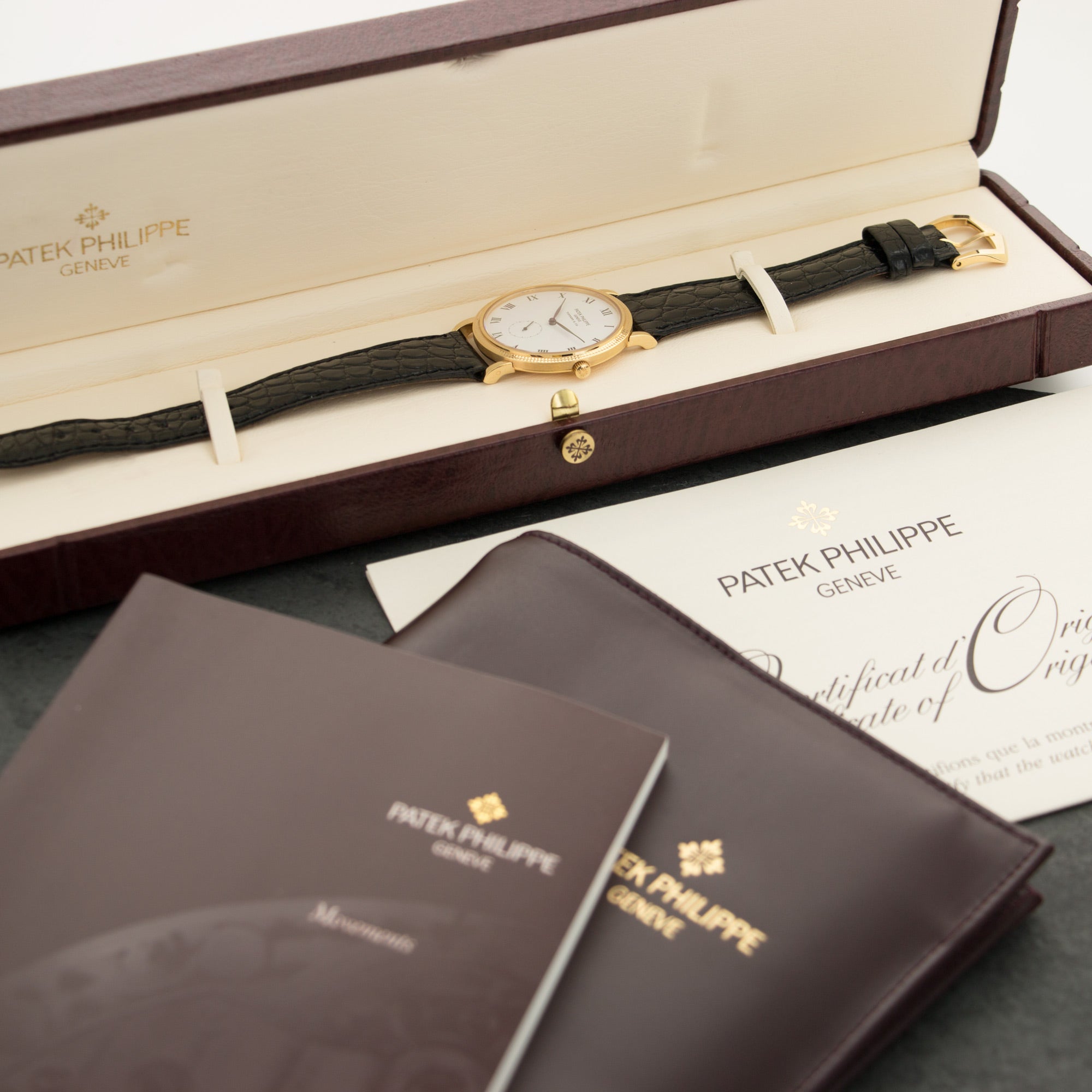 Patek Philippe - Patek Philippe Yellow Gold Calatrava Watch Ref. 3919 Retailed By Tiffany & Co. - The Keystone Watches