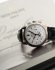 Patek Philippe - Patek Philippe White Gold Perpetual Calendar Chronograph Watch Ref. 5270 - The Keystone Watches