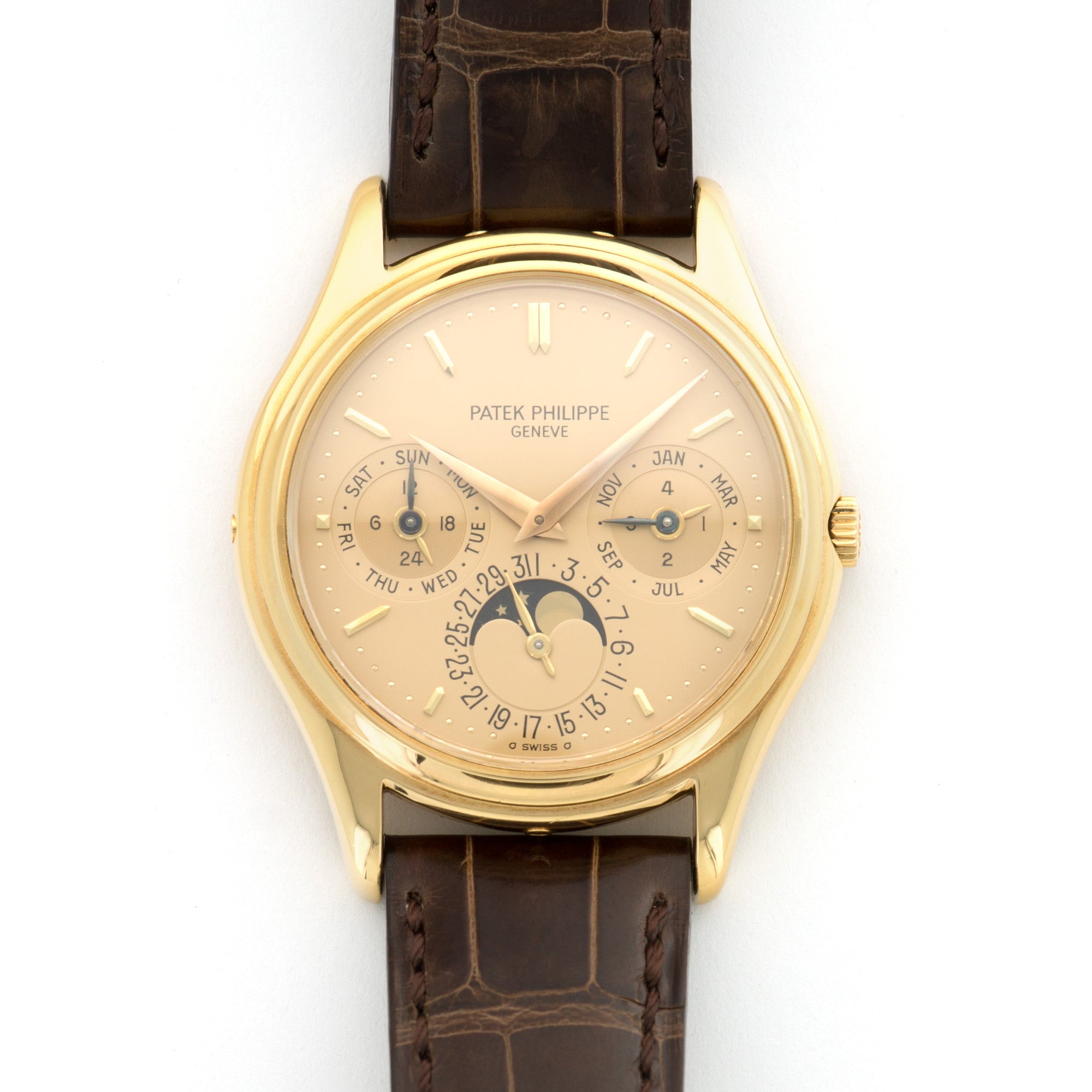 Patek Philippe - Patek Philippe Yellow Gold Perpetual Calendar Watch Ref. 3940 - The Keystone Watches