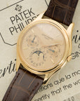 Patek Philippe - Patek Philippe Yellow Gold Perpetual Calendar Watch Ref. 3940 - The Keystone Watches