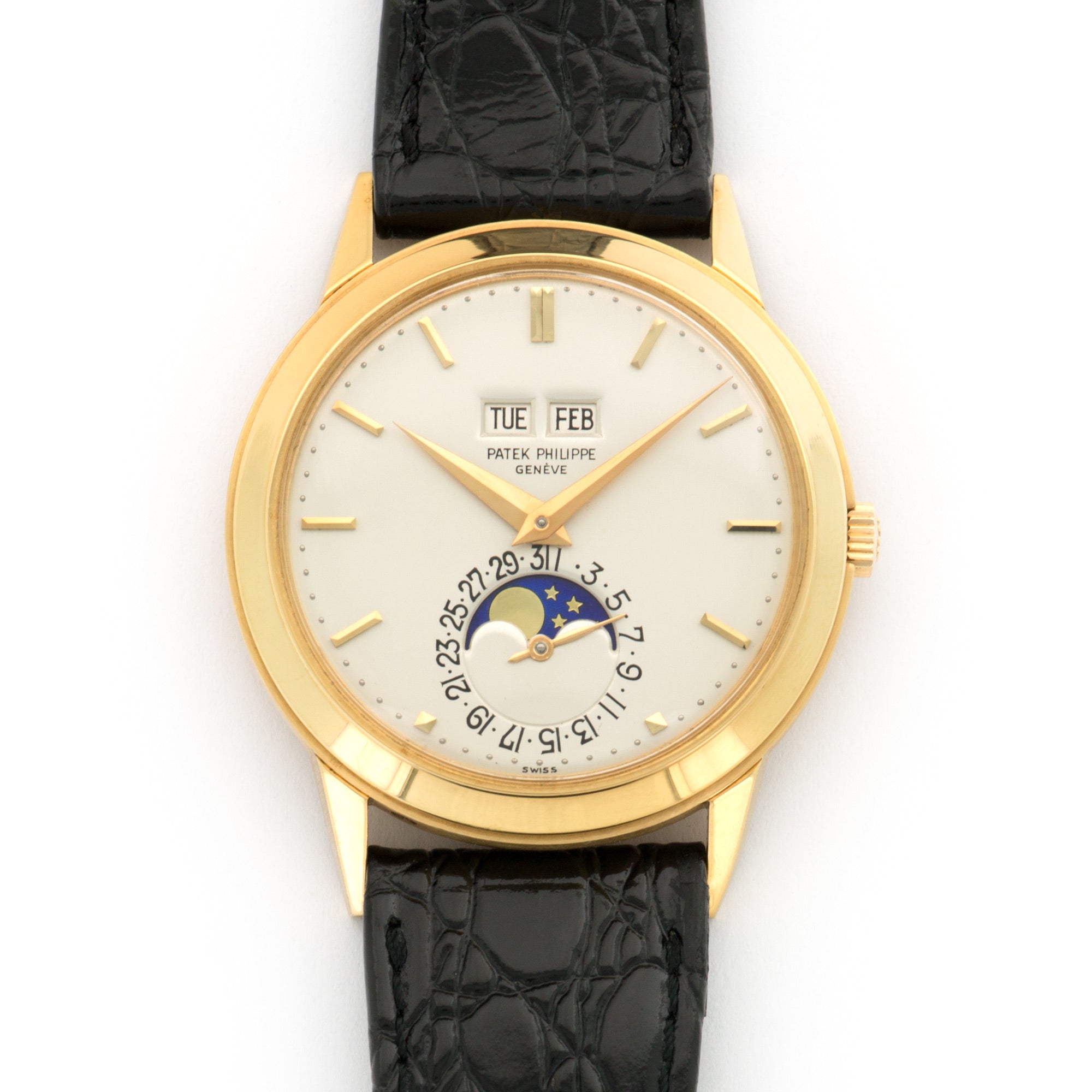 Patek Philippe - Patek Philippe Yellow Gold Perpetual Calendar Watch Ref. 3448 - The Keystone Watches
