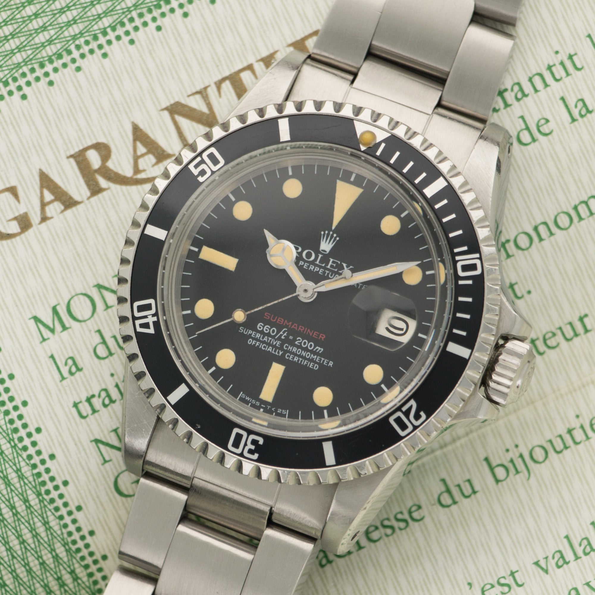 Rolex - Rolex Steel Red Submariner Watch Ref. 1680 With Original Papers - The Keystone Watches