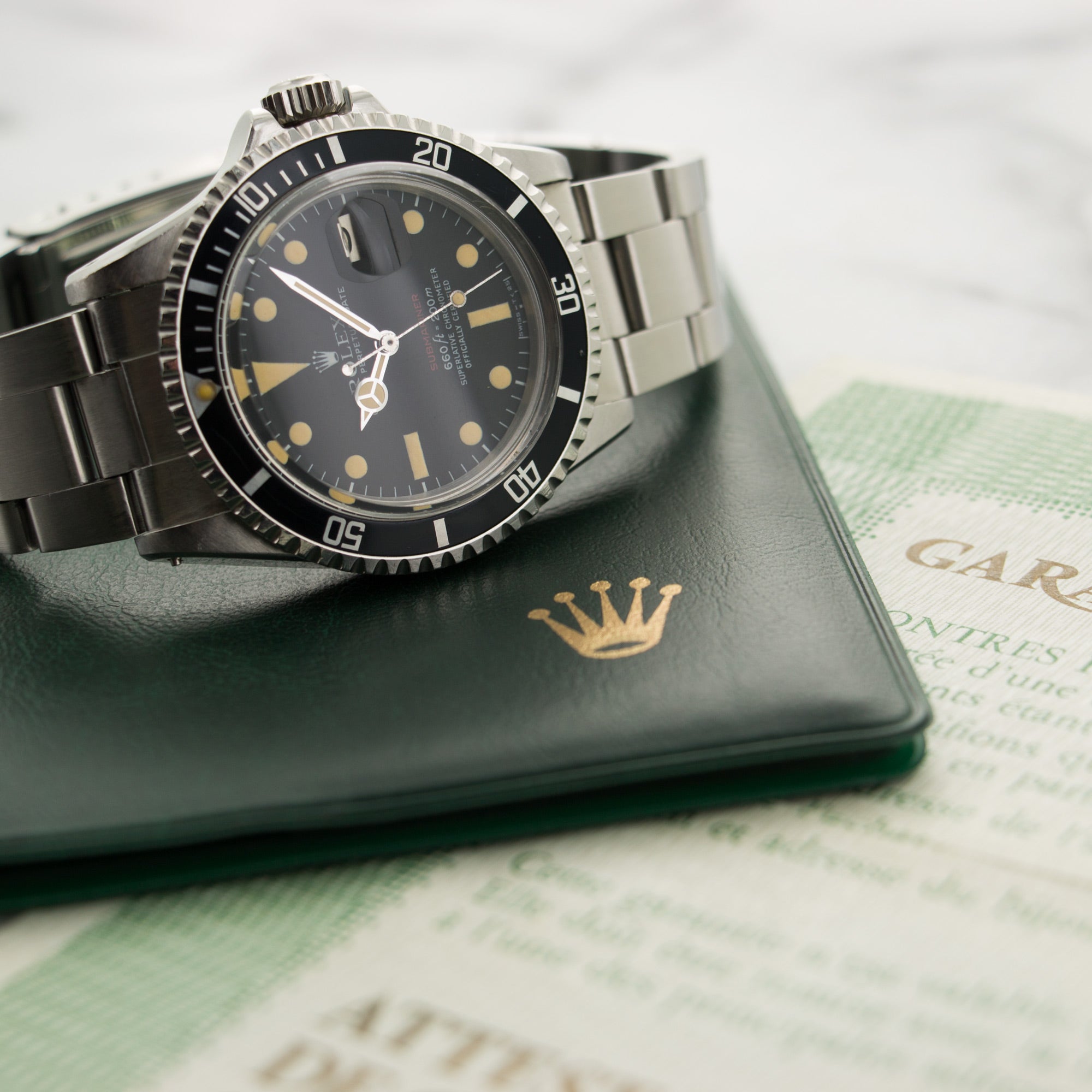 Rolex - Rolex Steel Red Submariner Watch Ref. 1680 With Original Papers - The Keystone Watches