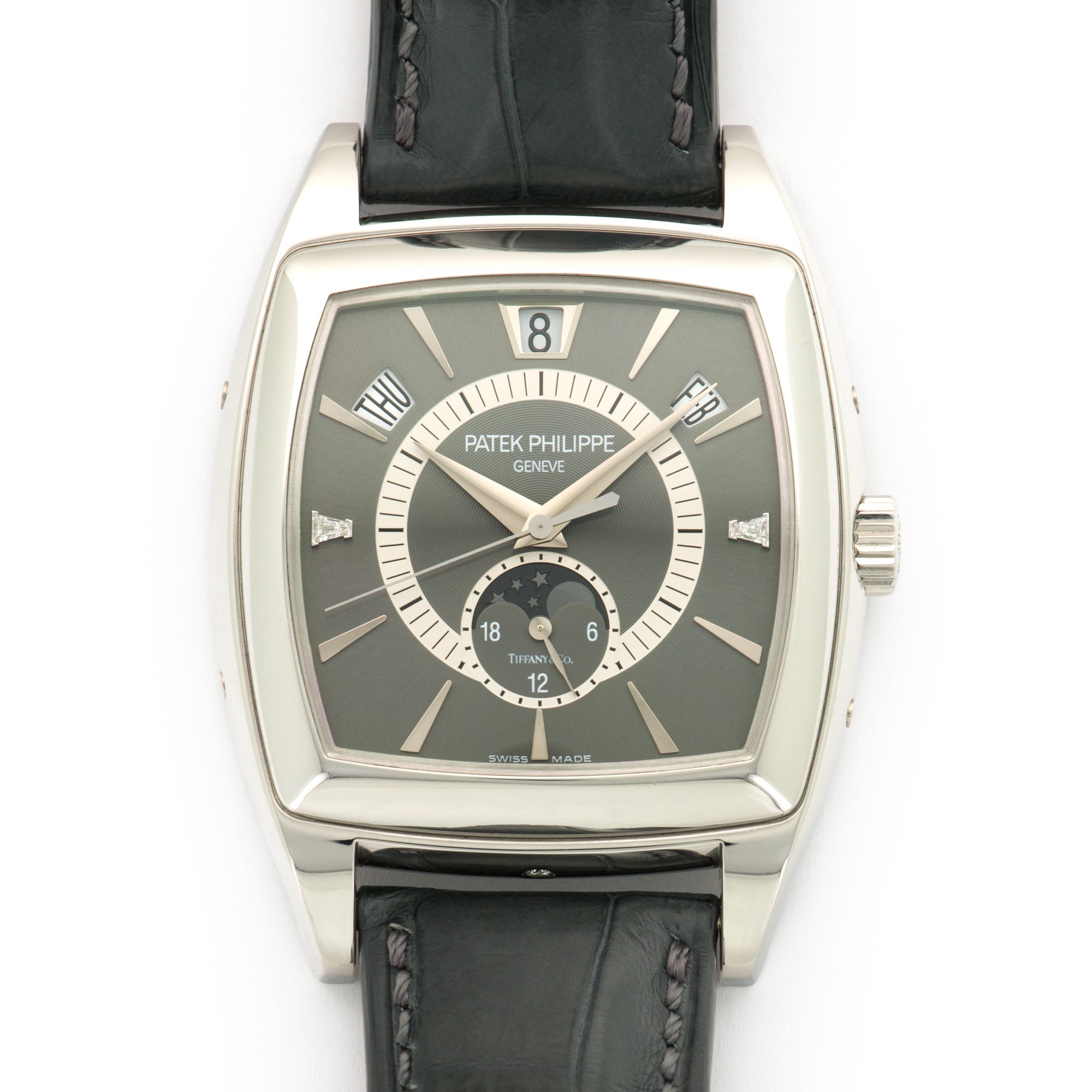 Patek Philippe - Patek Philippe Platinum Gondolo Tiffany & Co. Ref. 5135 - The Keystone Watches