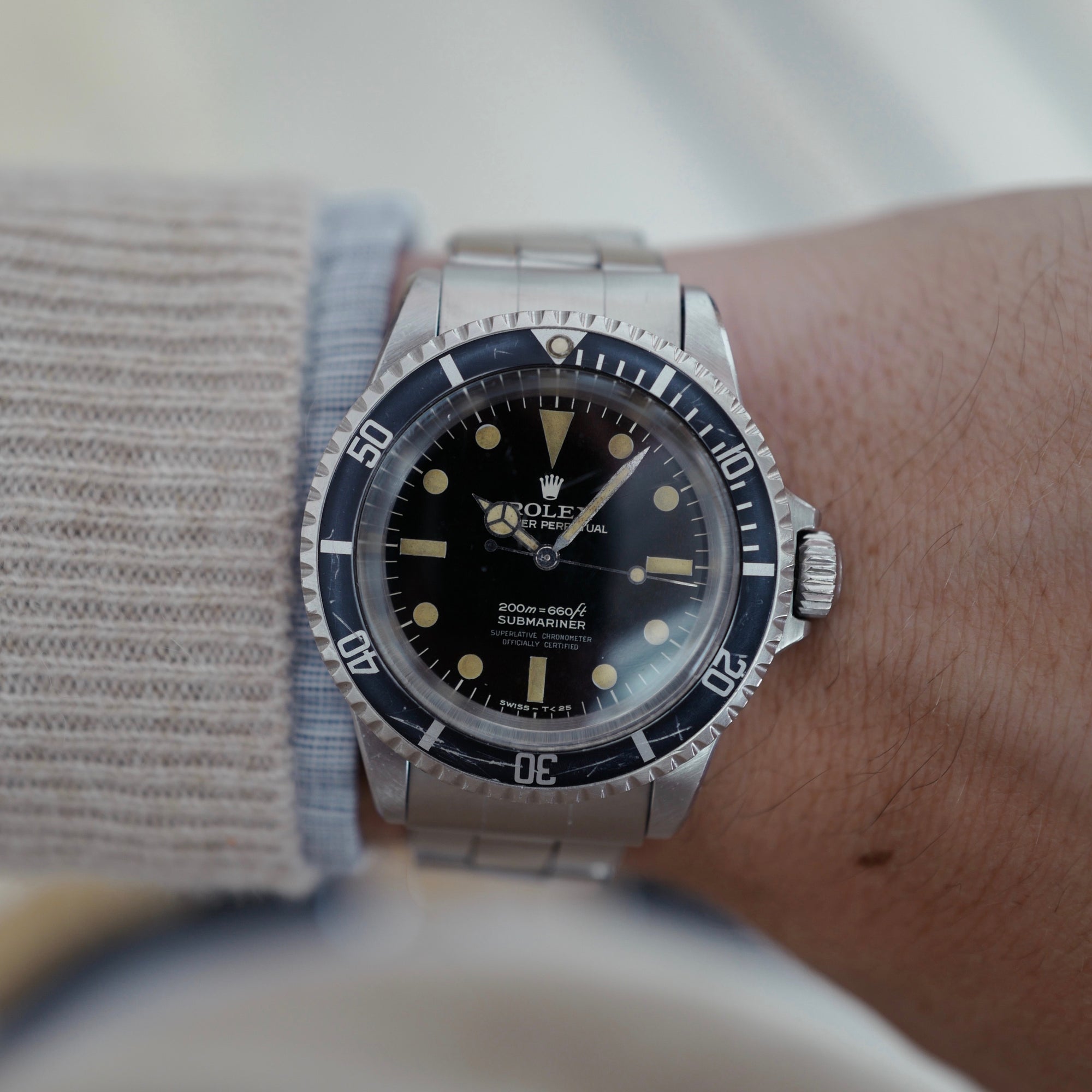 Rolex - Rolex Submariner 4-Line Gilt Dial Watch Ref. 5512 - The Keystone Watches