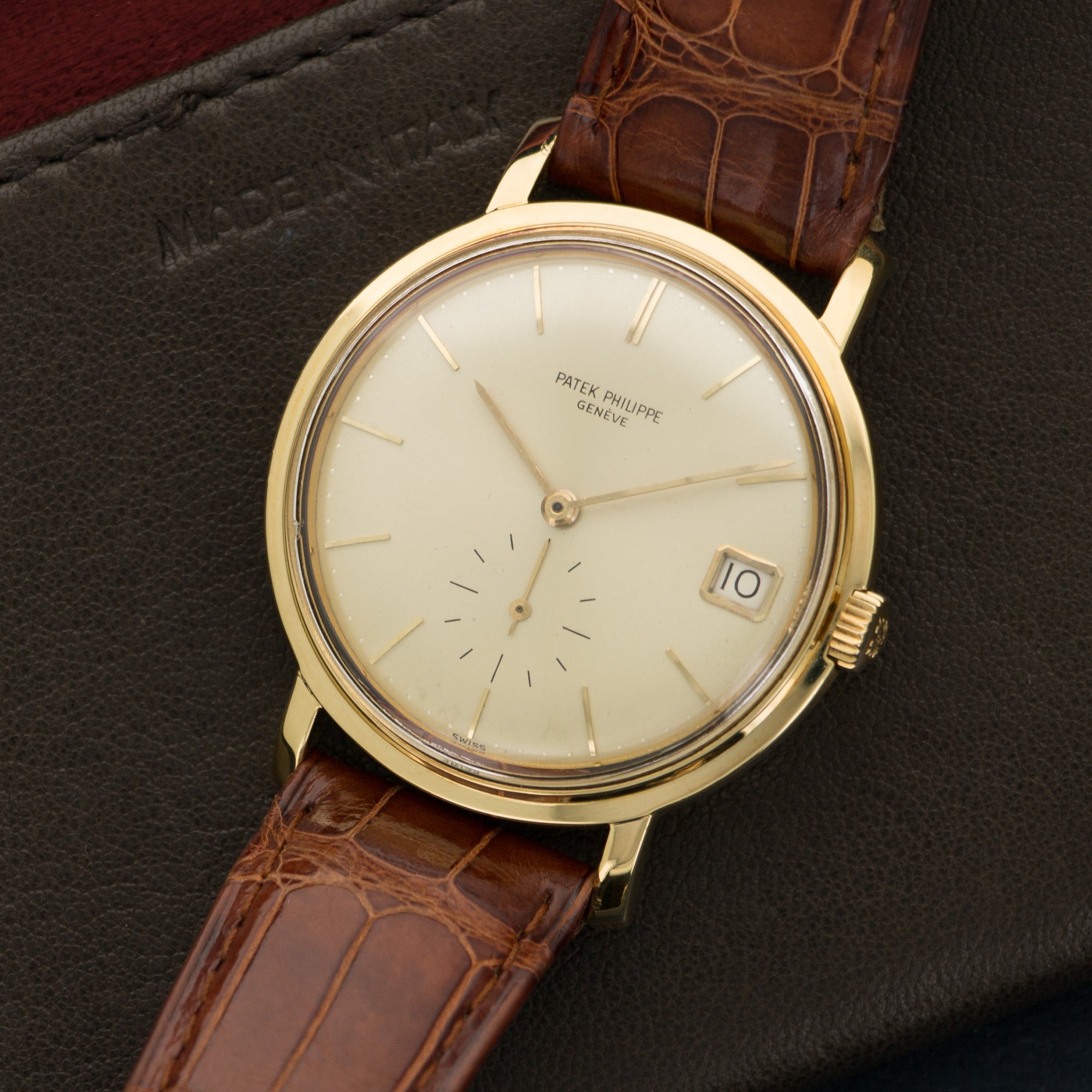 Patek Philippe - Patek Philippe Yellow Gold Calatrava Watch Ref. 3445 - The Keystone Watches