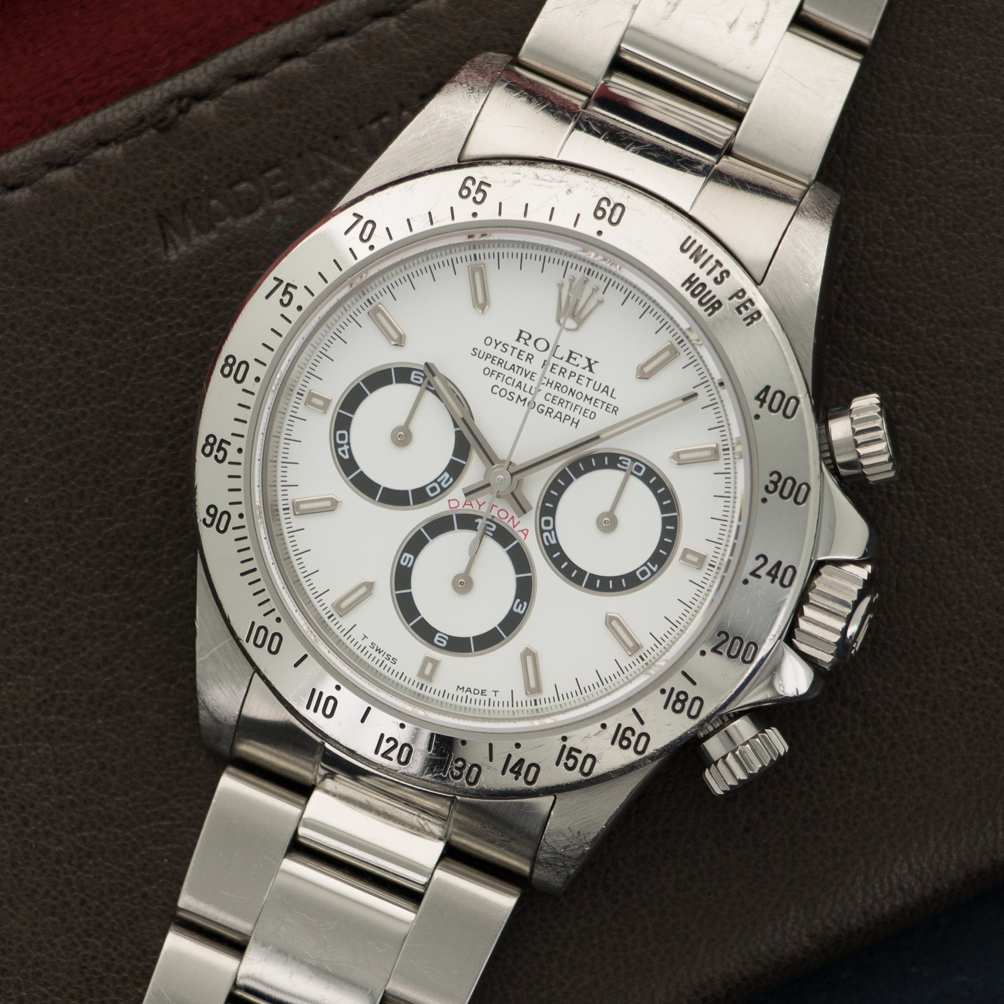 Rolex - Rolex Steel Cosmograph Daytona Zenith Watch Ref. 16520 - The Keystone Watches