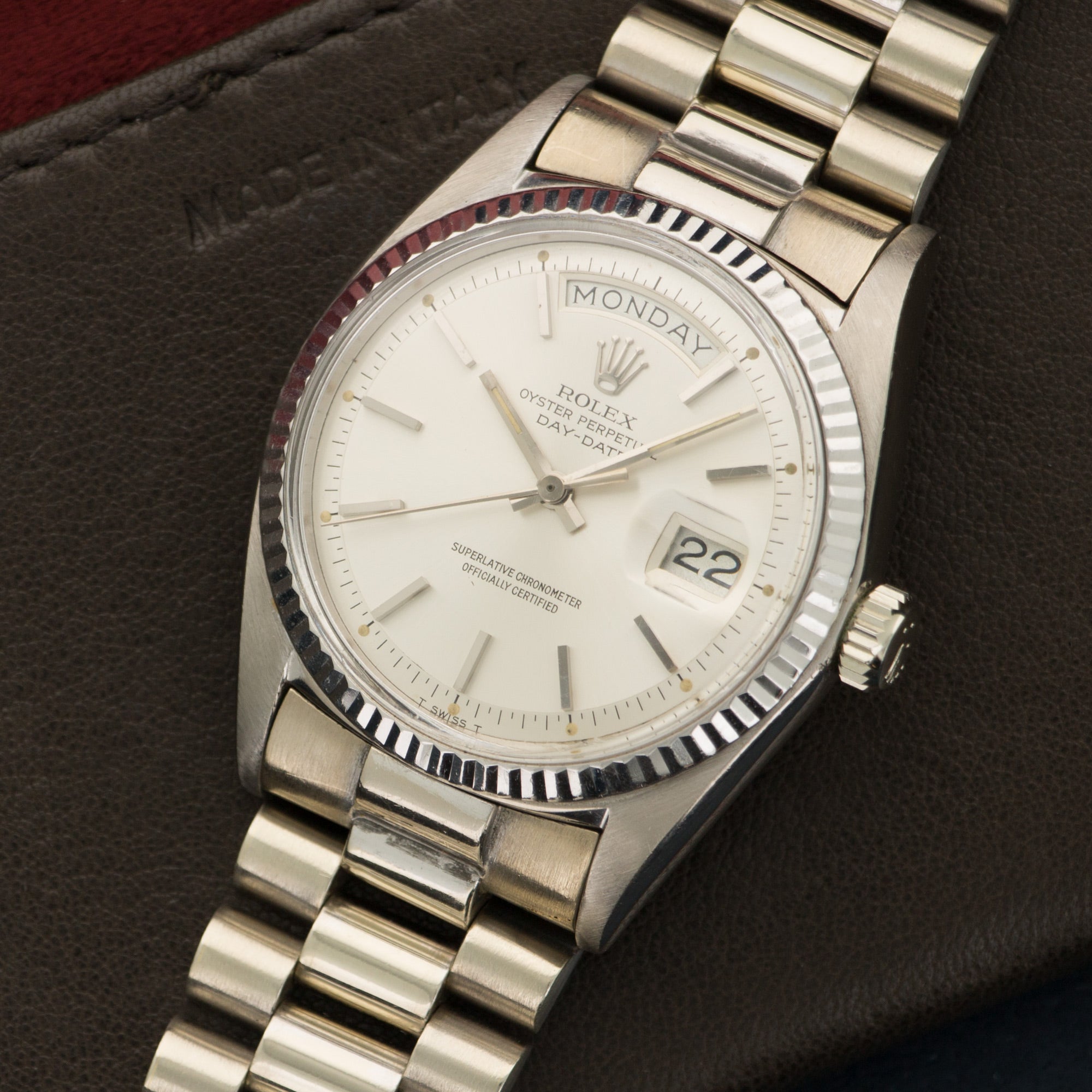 Rolex - Rolex White Gold Day-Date Watch Ref. 1803 - The Keystone Watches