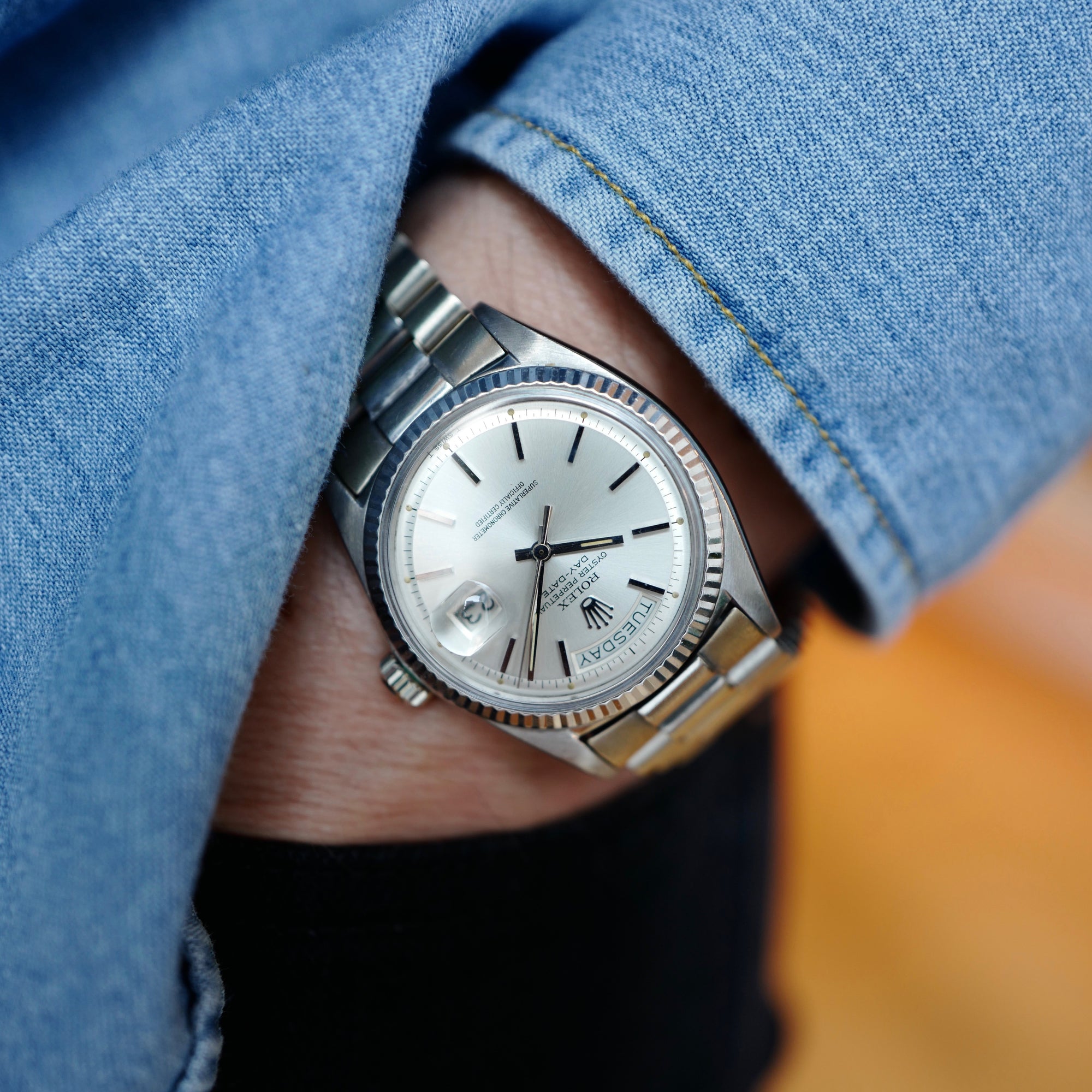 Rolex - Rolex White Gold Day-Date Watch Ref. 1803 - The Keystone Watches