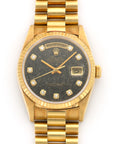 Rolex - Rolex Yellow Gold Jurassic Day-Date Fossil Dial Watch Ref. 18238 - The Keystone Watches