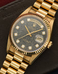 Rolex - Rolex Yellow Gold Jurassic Day-Date Fossil Dial Watch Ref. 18238 - The Keystone Watches
