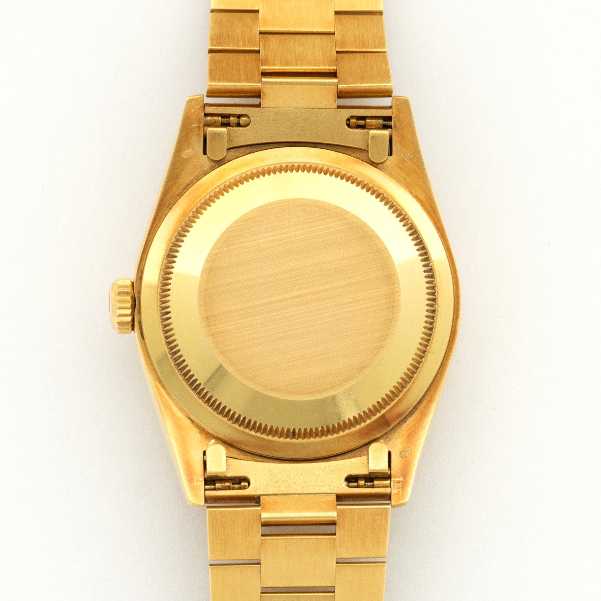 Rolex - Rolex Yellow Gold Jurassic Day-Date Fossil Dial Watch Ref. 18238 - The Keystone Watches