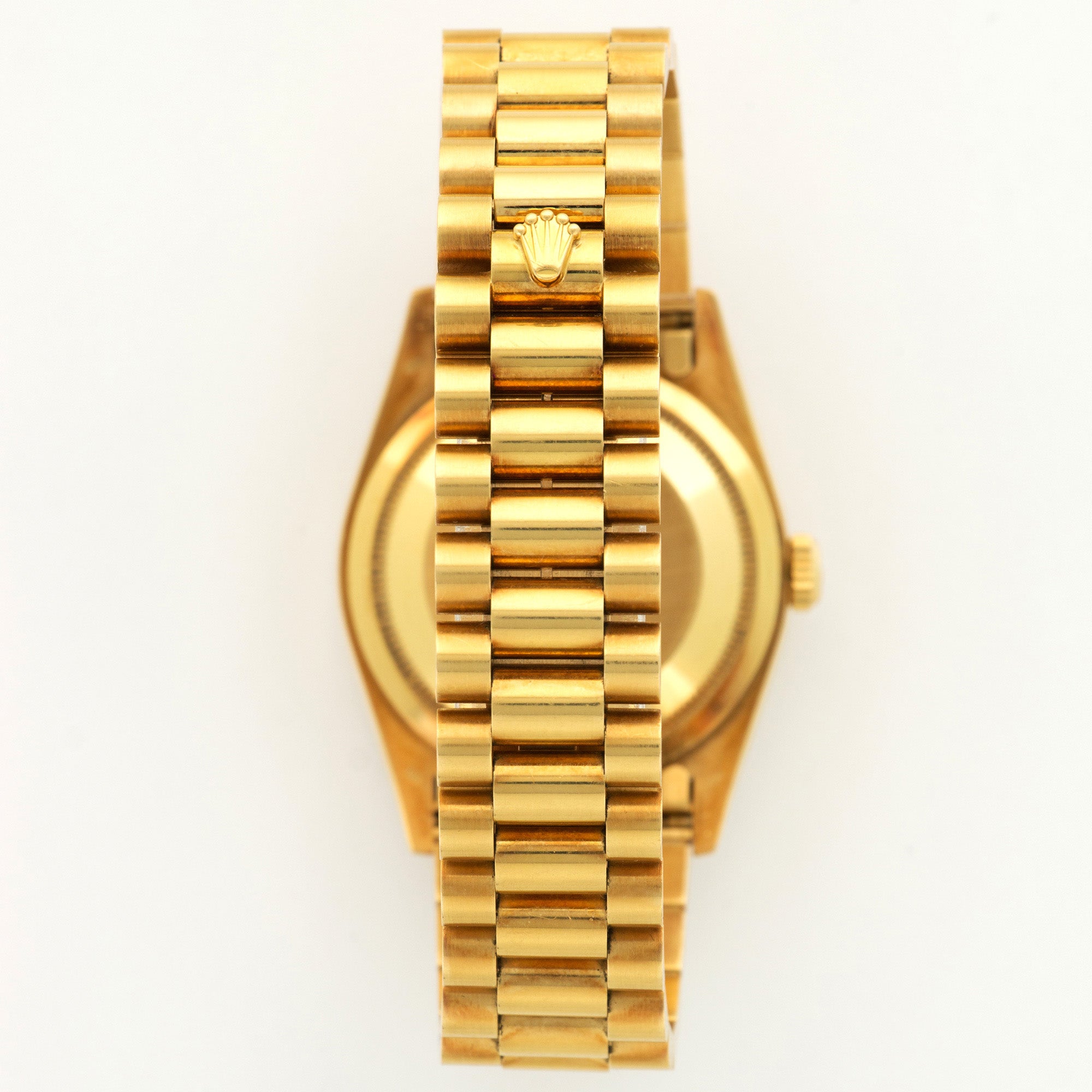 Rolex - Rolex Yellow Gold Jurassic Day-Date Fossil Dial Watch Ref. 18238 - The Keystone Watches