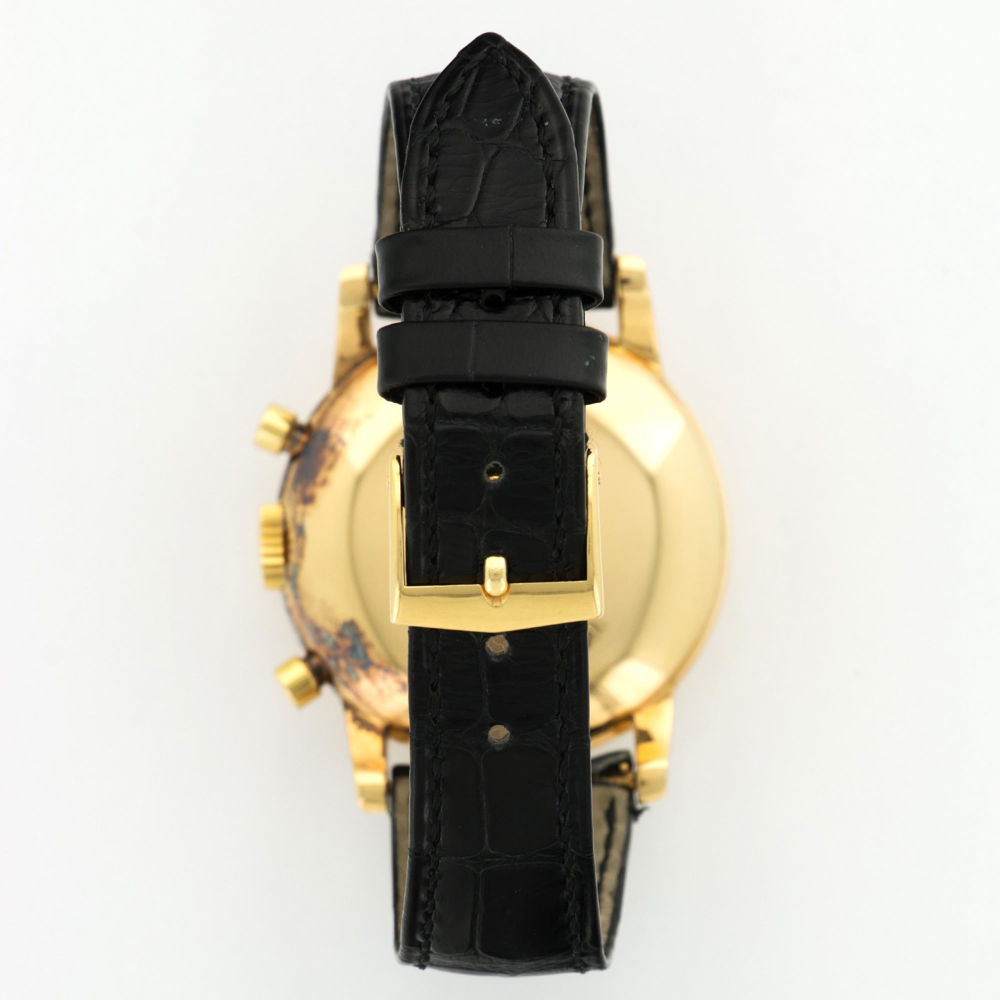 Patek Philippe - Patek Philippe Yellow Gold Perpetual Calendar Chronograph Watch Ref. 2499 - The Keystone Watches