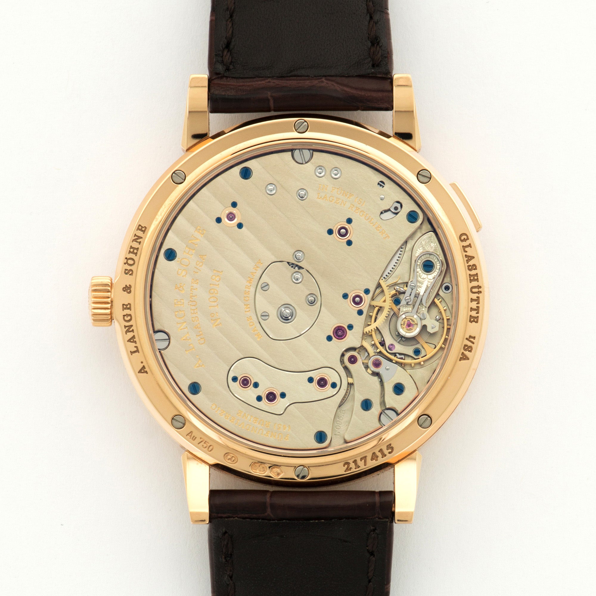 A. Lange &amp; Sohne - A. Lange &amp; Sohne Rose Gold Grand Lange 1 Moonphase Watch Ref. 139.032 - The Keystone Watches