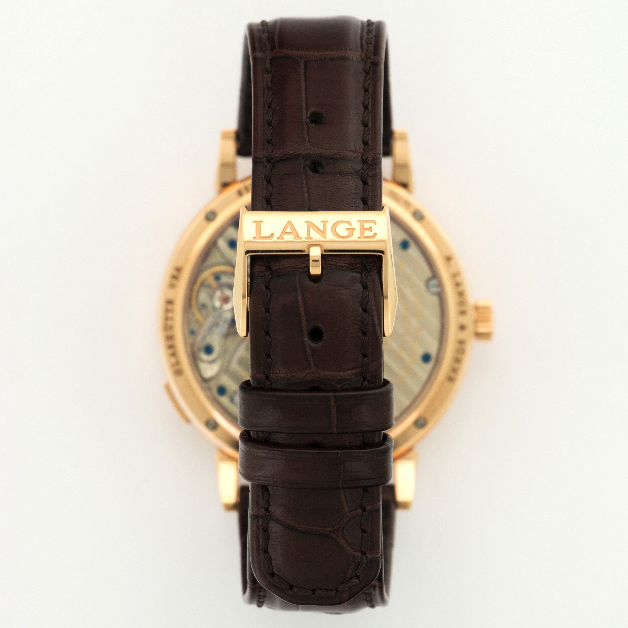 A. Lange & Sohne - A. Lange & Sohne Rose Gold Grand Lange 1 Moonphase Watch Ref. 139.032 - The Keystone Watches