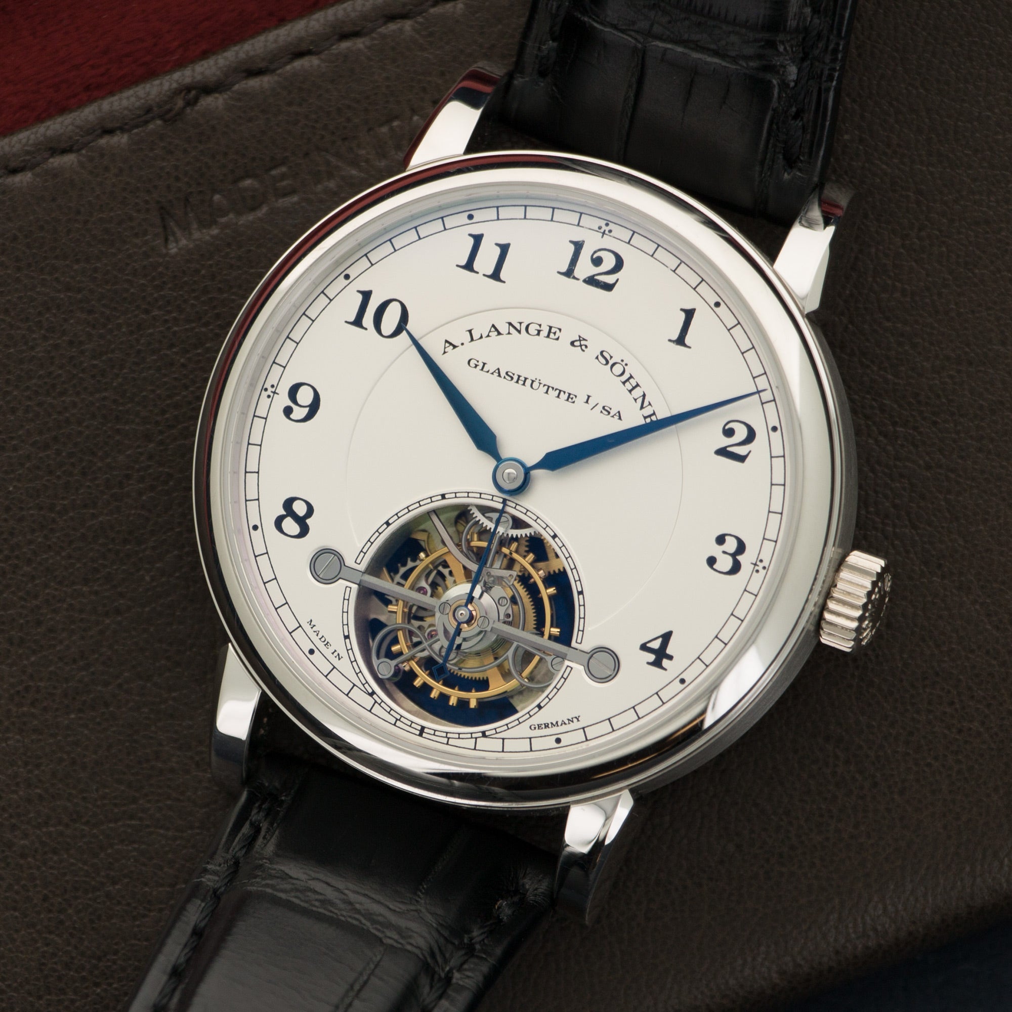 A. Lange & Sohne - A. Lange & Sohne Platinum 1815 Tourbillon Watch Ref. 730.025 - The Keystone Watches