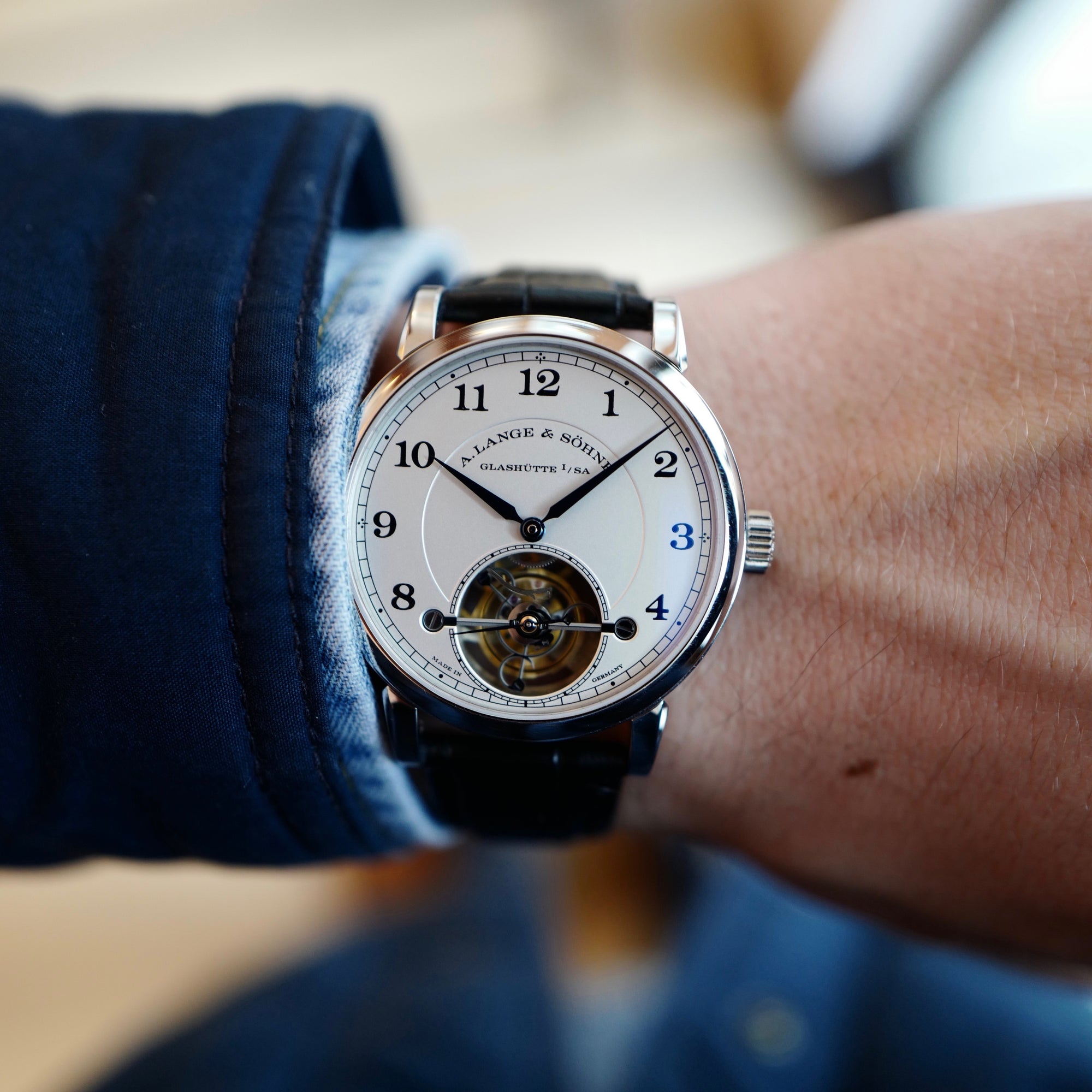 A. Lange & Sohne - A. Lange & Sohne Platinum 1815 Tourbillon Watch Ref. 730.025 - The Keystone Watches