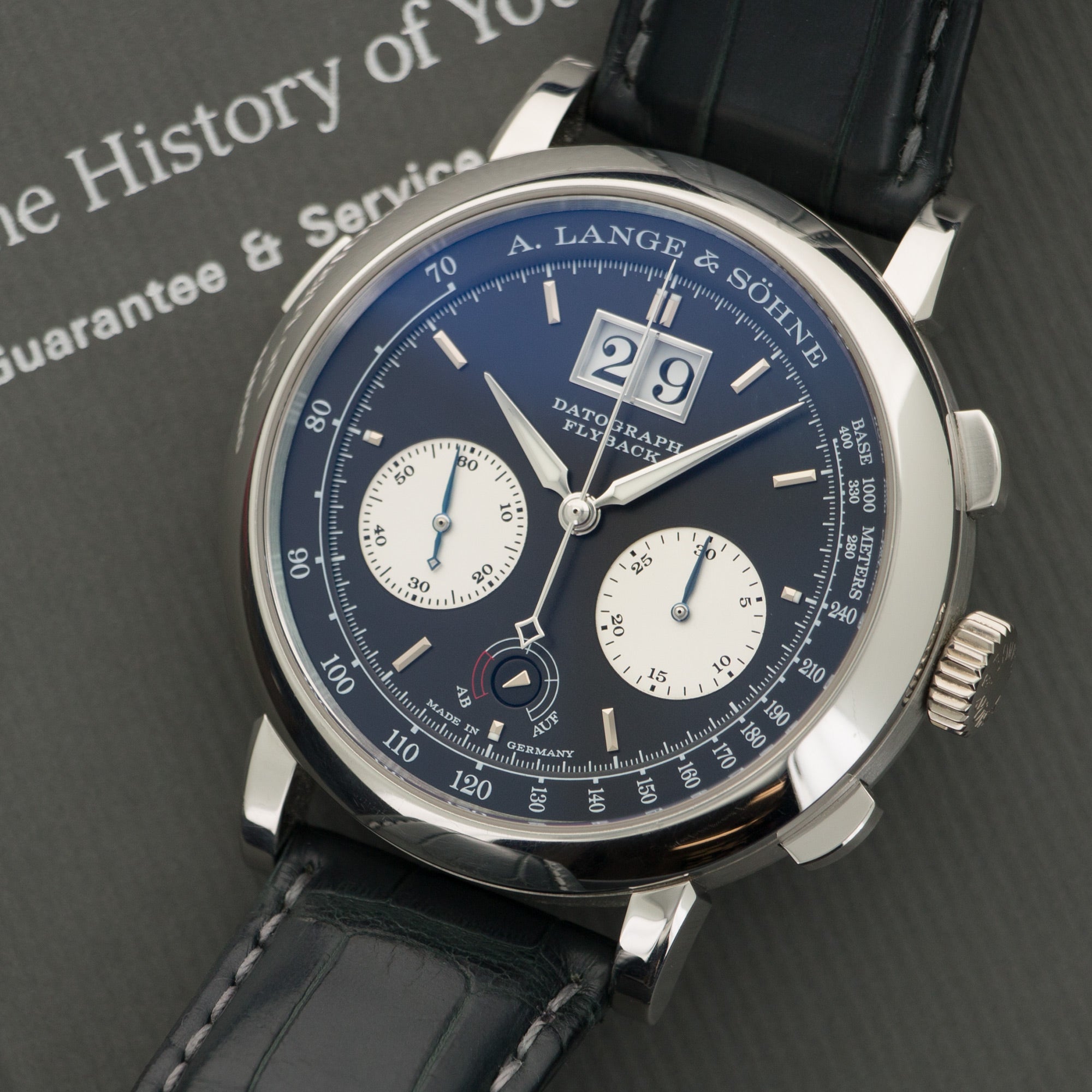 A. Lange & Sohne - A. Lange & Sohne Platinum Datograph Up/Down Watch Ref. 405.035 - The Keystone Watches