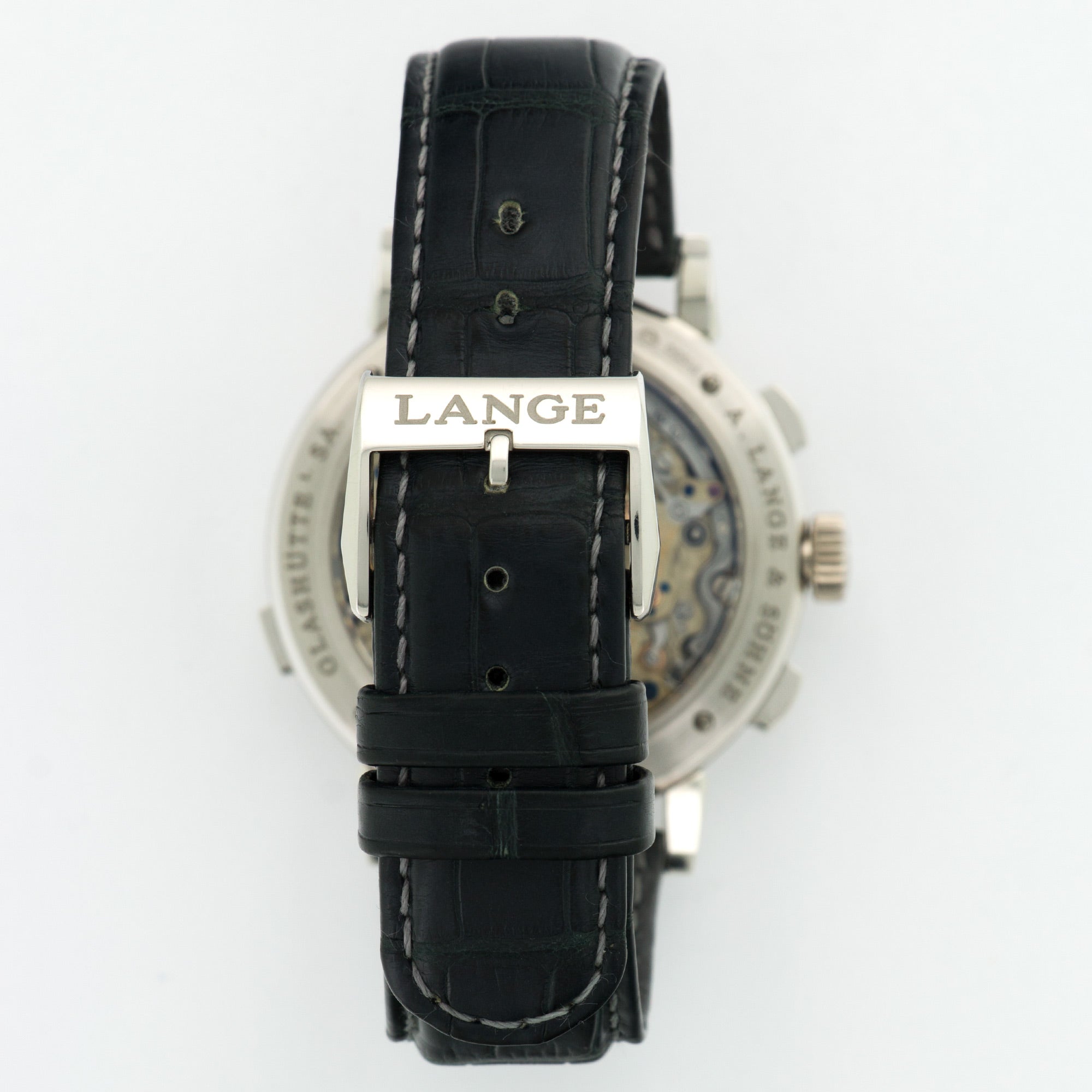 A. Lange &amp; Sohne - A. Lange &amp; Sohne Platinum Datograph Up/Down Watch Ref. 405.035 - The Keystone Watches