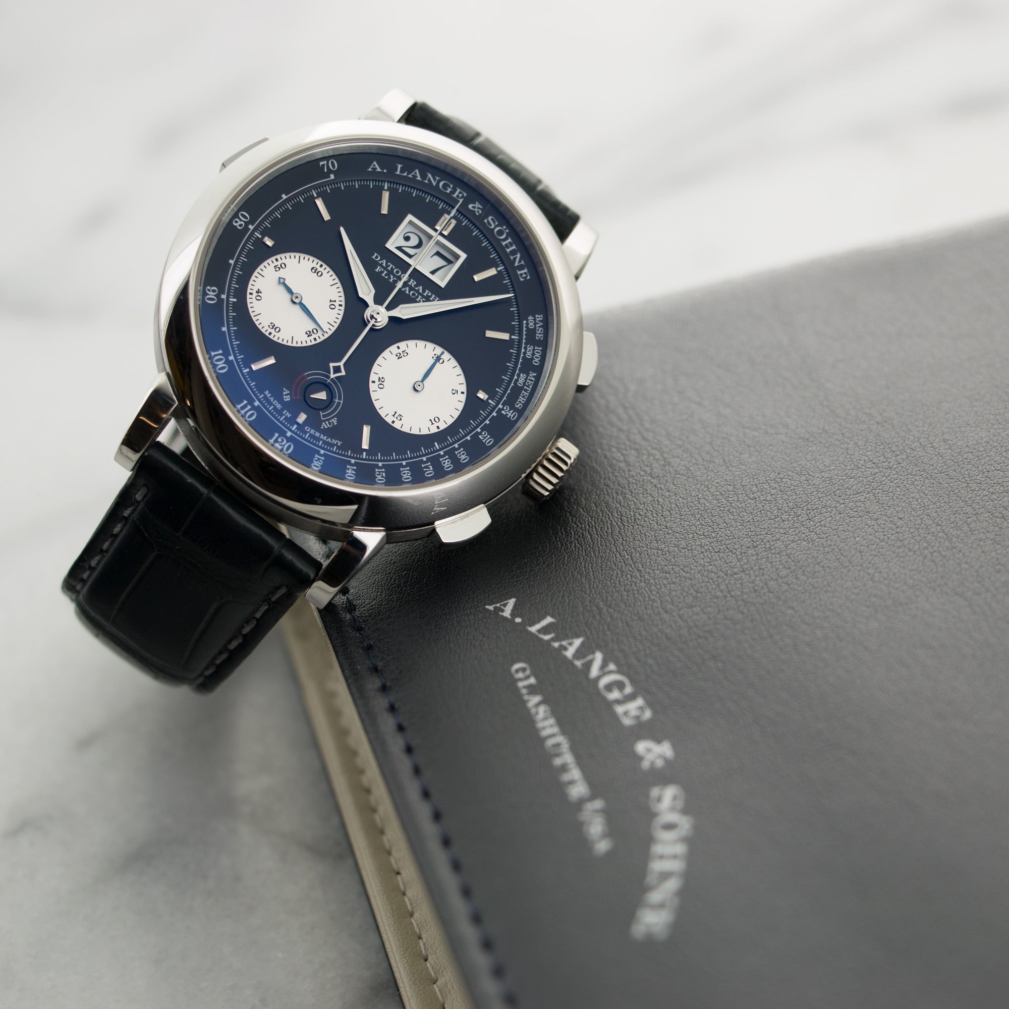 A. Lange &amp; Sohne - A. Lange &amp; Sohne Platinum Datograph Up/Down Watch Ref. 405.035 - The Keystone Watches