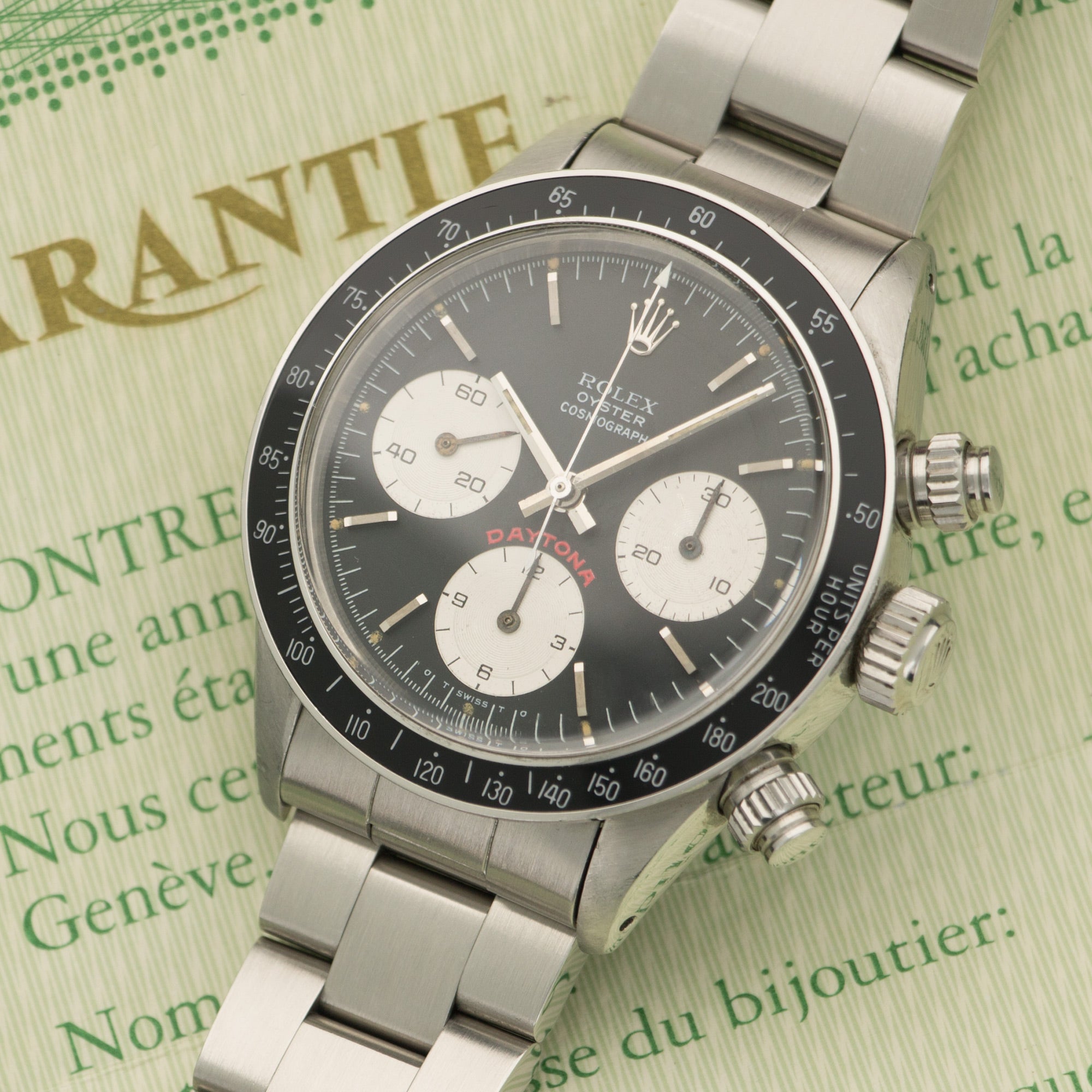 Rolex - Rolex Cosmograph Daytona Big Red Sigma Watch Ref. 6263 with Original Papers - The Keystone Watches