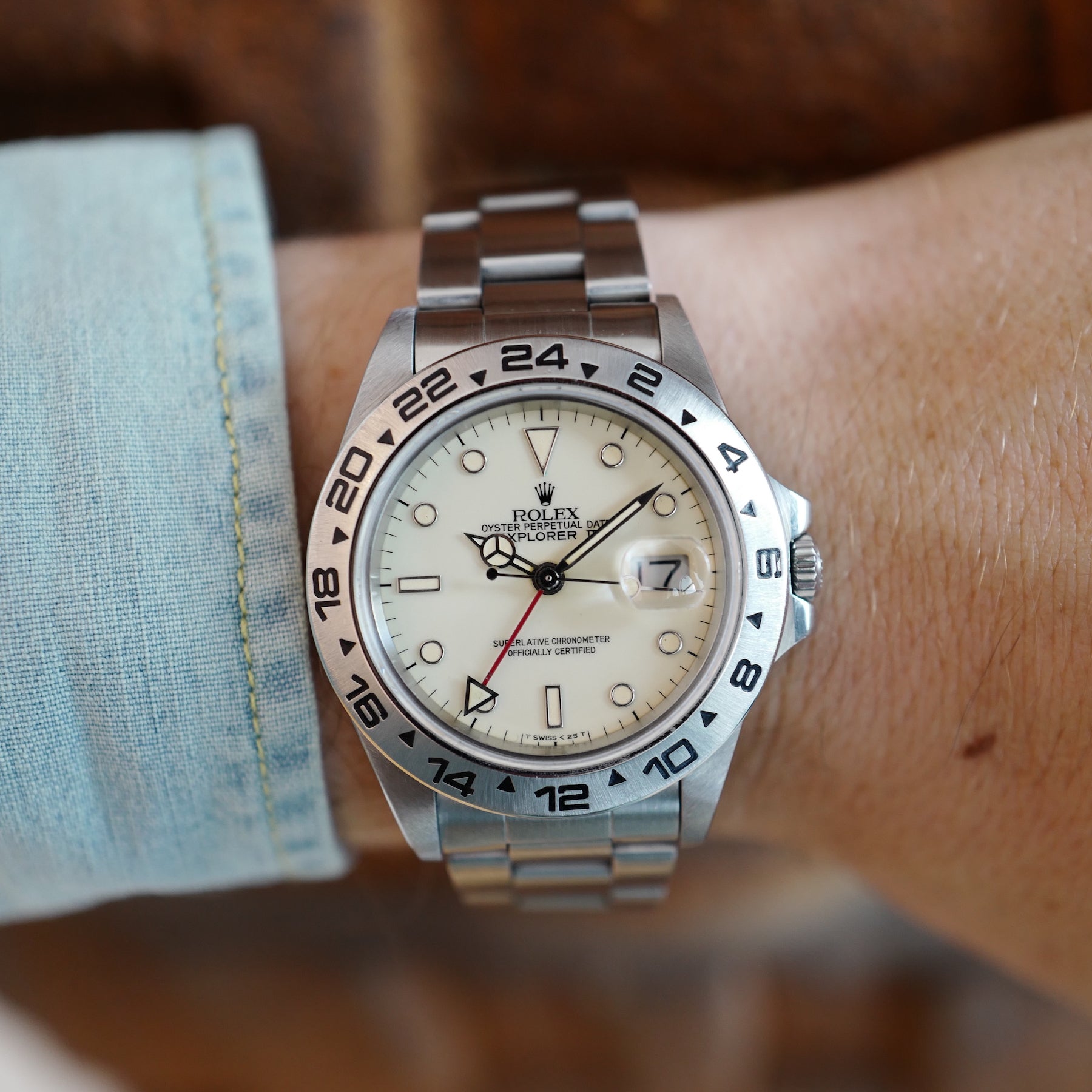 Rolex - Rolex Steel Explorer II Cream Dial Watch Ref. 16550 - The Keystone Watches