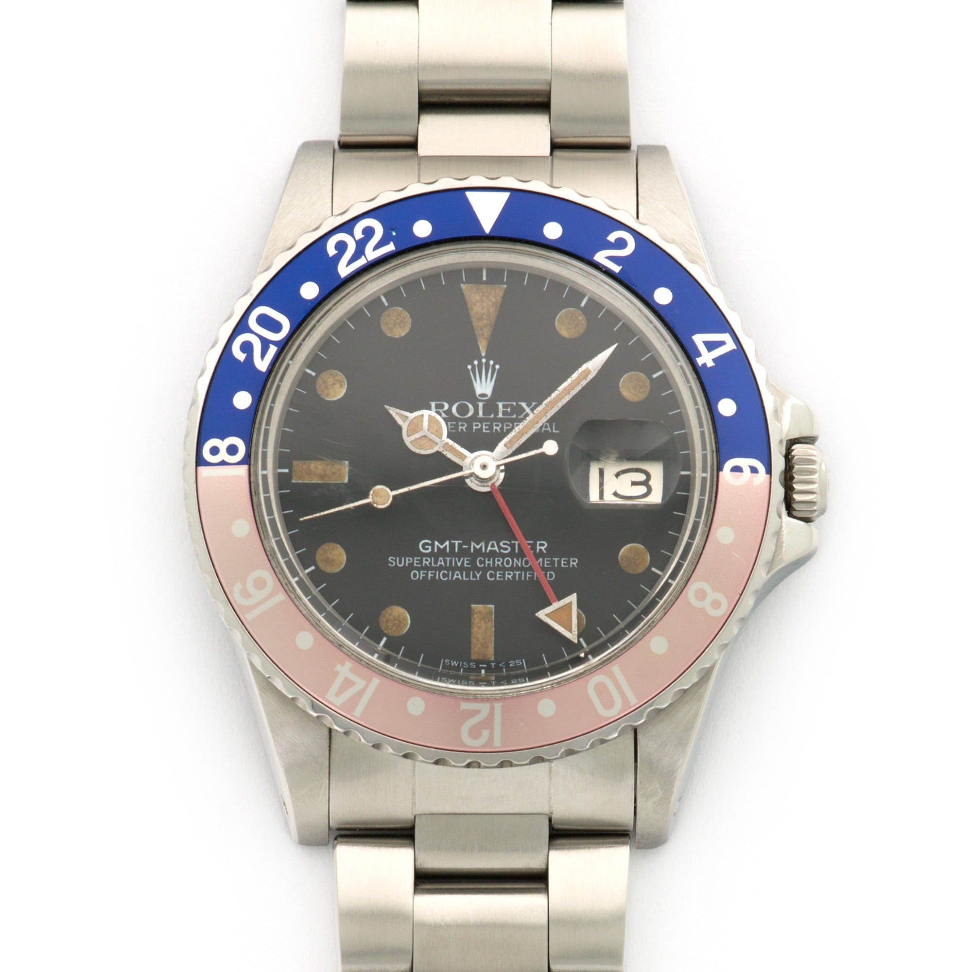 Rolex - Rolex Steel GMT-Master Watch Ref. 16750 - The Keystone Watches