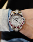 Rolex - Rolex White Gold GMT-Master II Sapphire Ruby Diamond Watch Ref. 116759 - The Keystone Watches