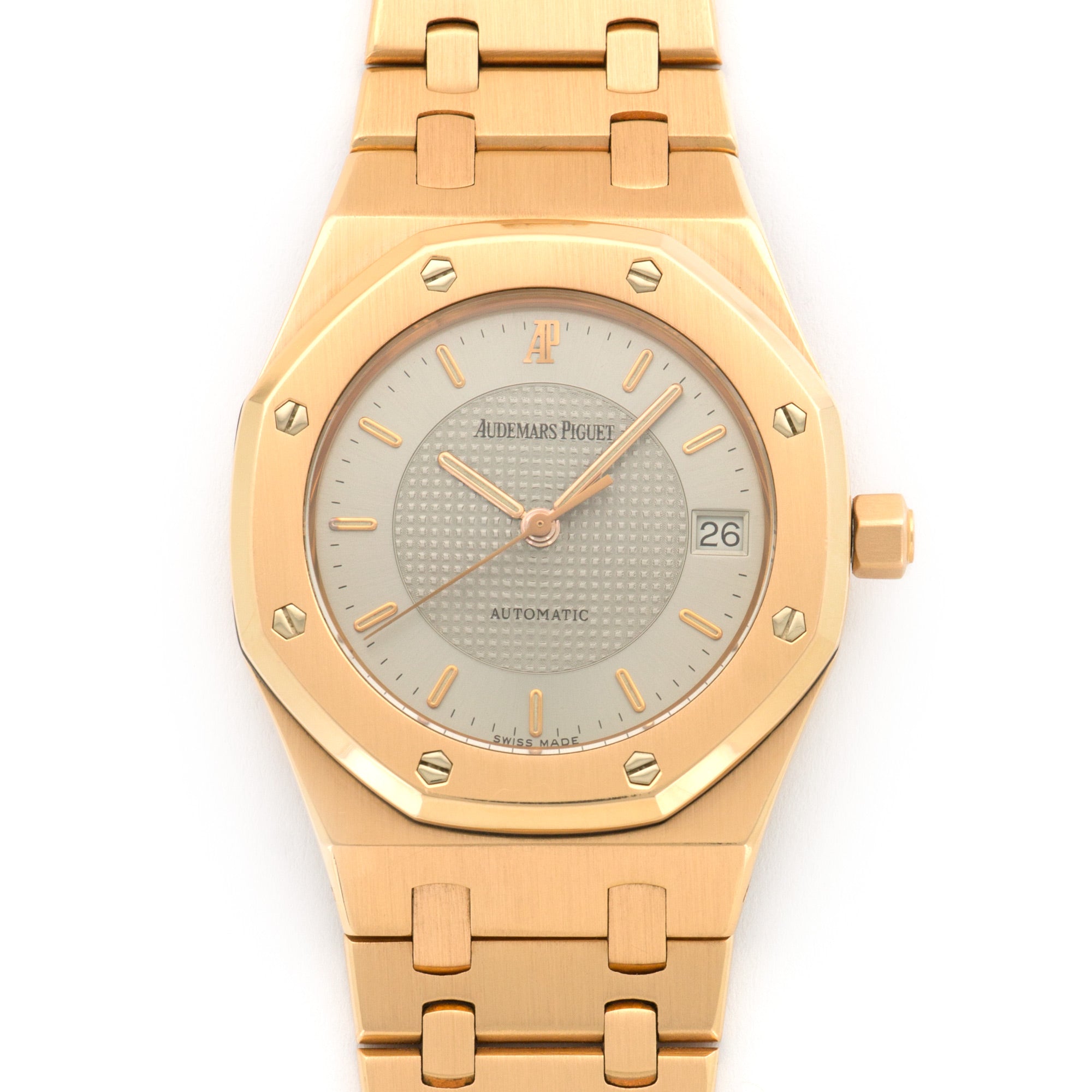 Audemars Piguet - Audemars Piguet Rose Gold Royal Oak Nick Faldo Edition Watch - The Keystone Watches