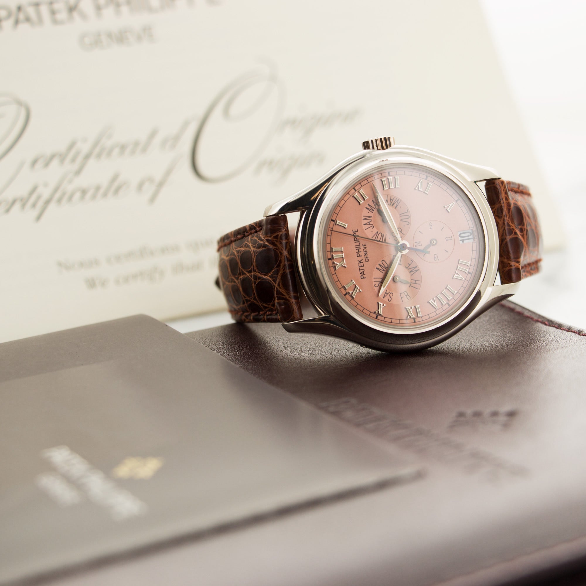 Patek Philippe - Patek Philippe White Gold Annual Calendar Watch Ref. 5035G - The Keystone Watches
