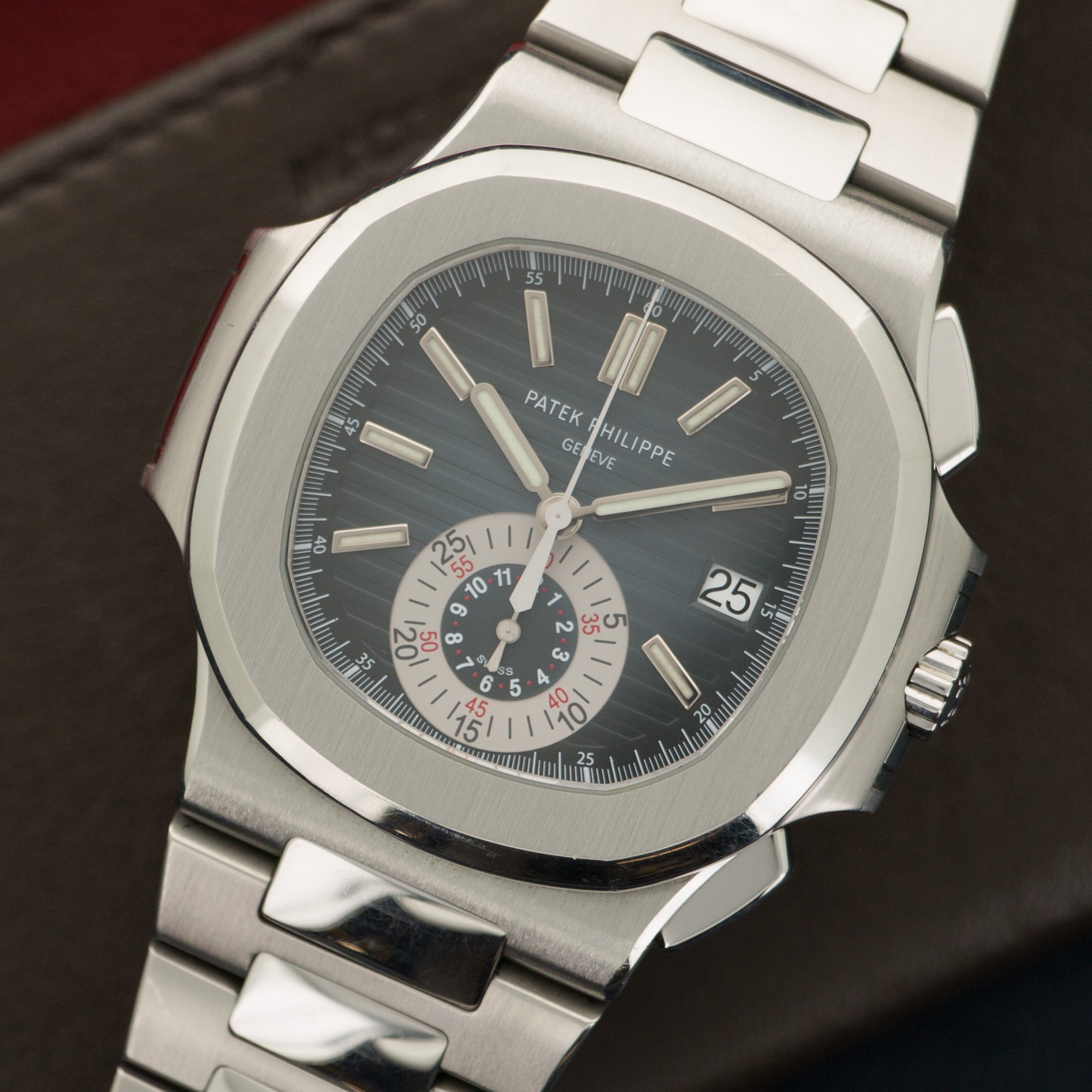 Patek Philippe - Patek Philippe Nautilus Chronograph Blue Watch Ref. 5980 - The Keystone Watches