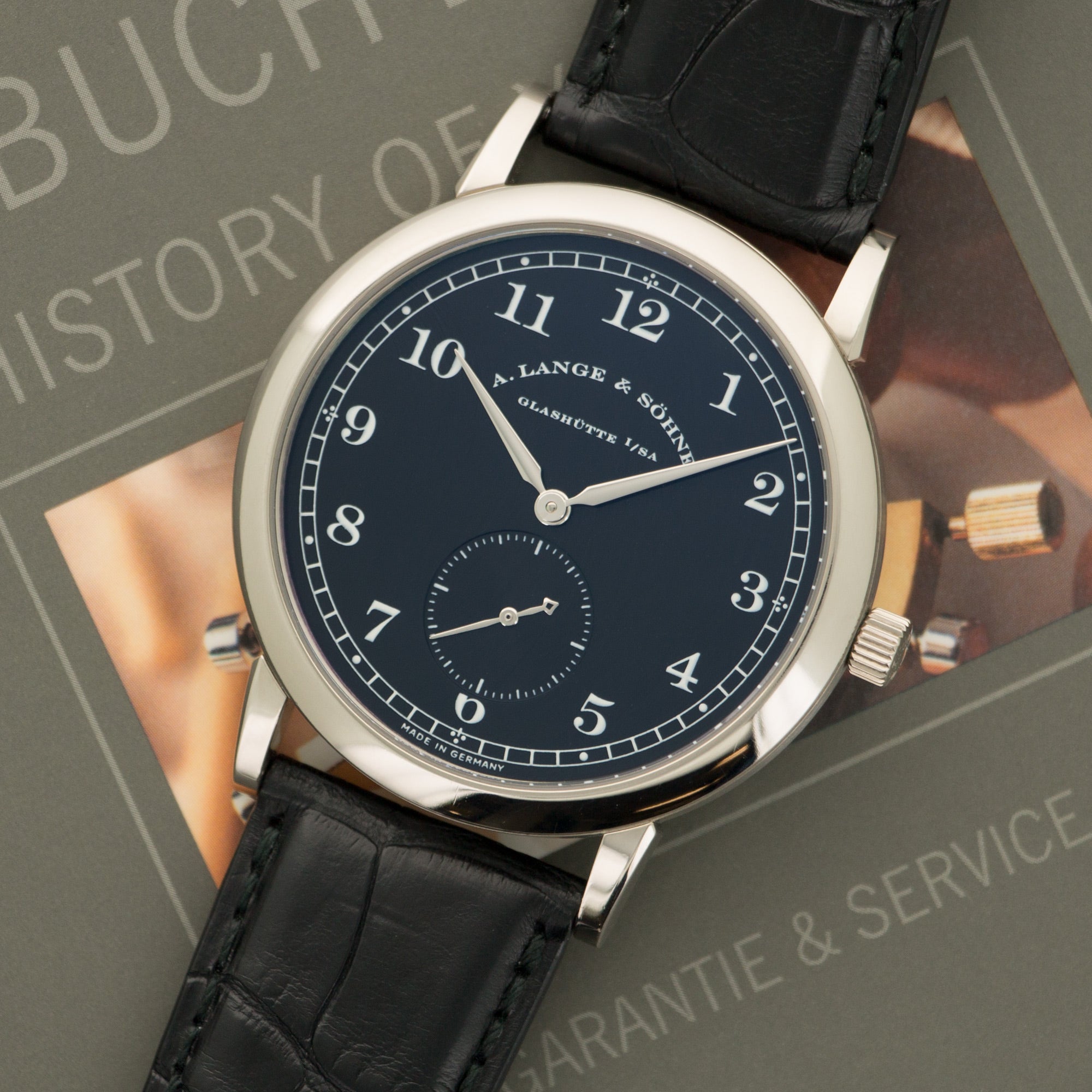 A. Lange & Sohne - A. Lange & Sohne White Gold 1815 Watch Ref. 206.029 - The Keystone Watches