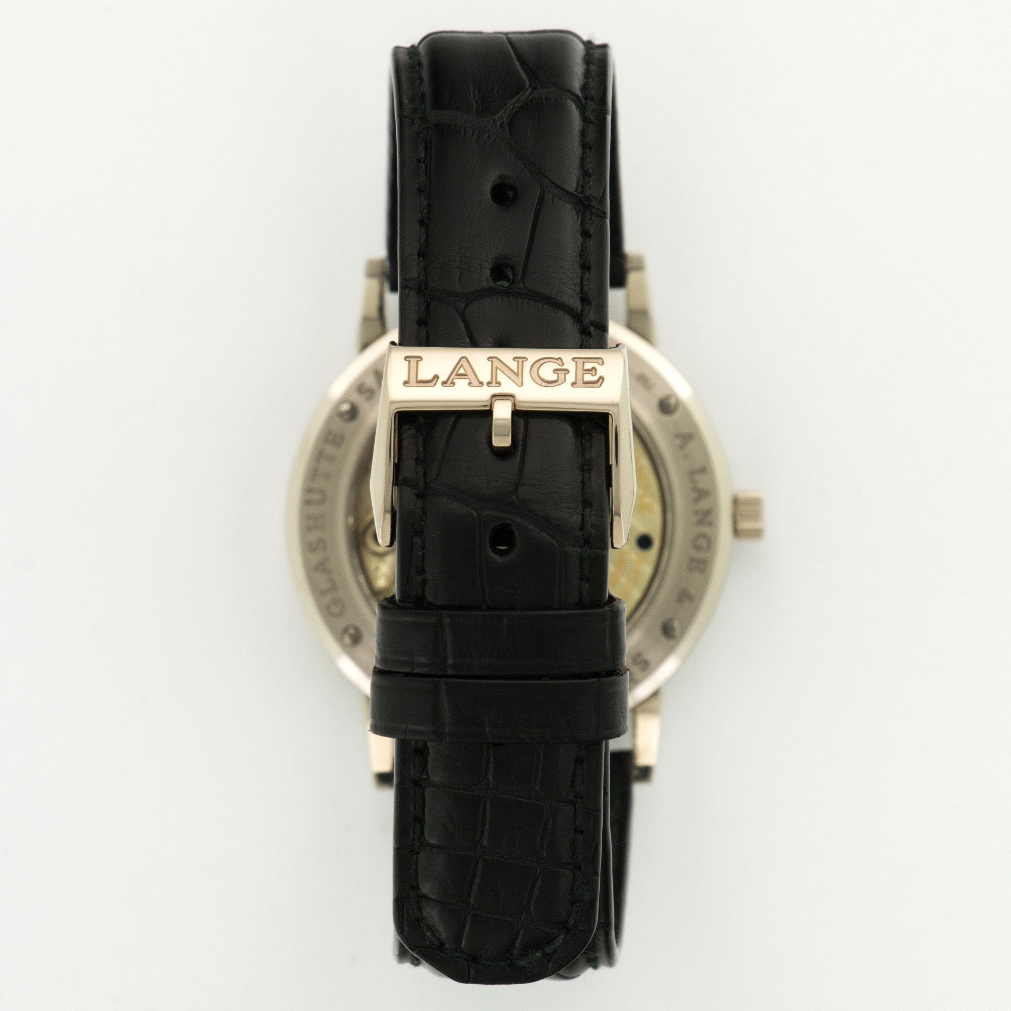 A. Lange & Sohne - A. Lange & Sohne White Gold 1815 Watch Ref. 206.029 - The Keystone Watches