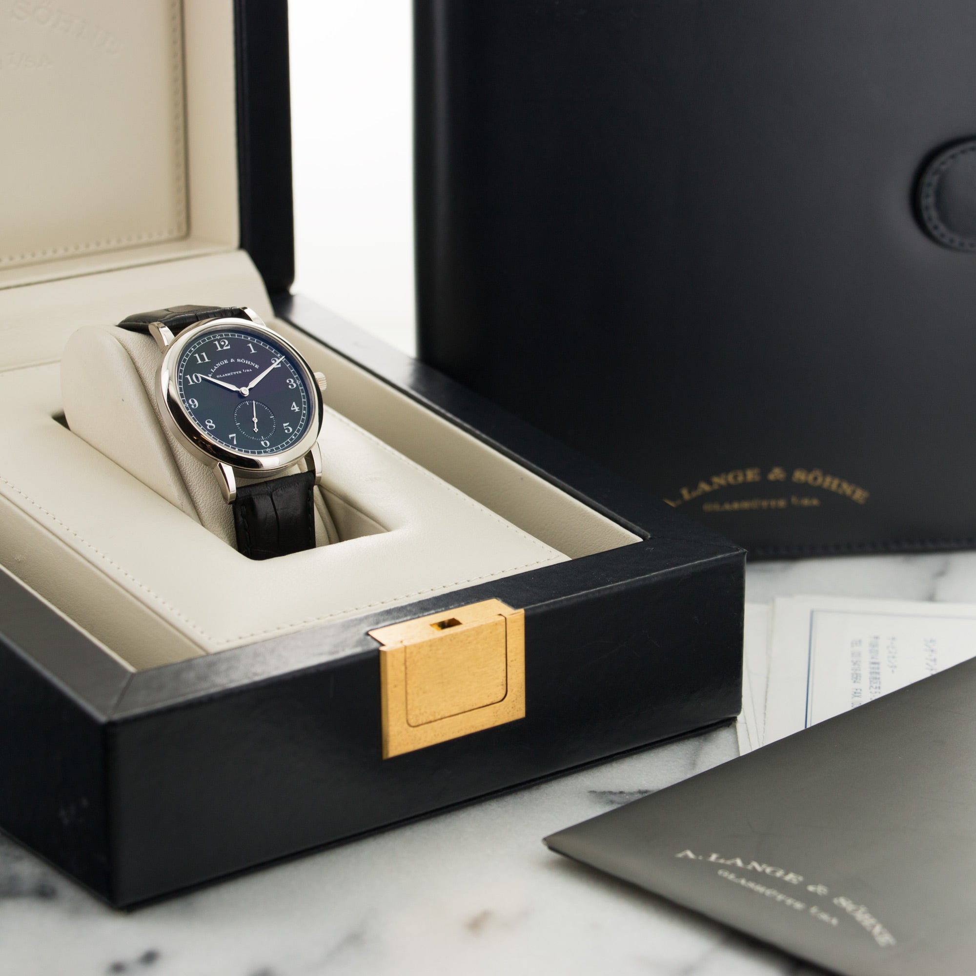 A. Lange & Sohne - A. Lange & Sohne White Gold 1815 Watch Ref. 206.029 - The Keystone Watches